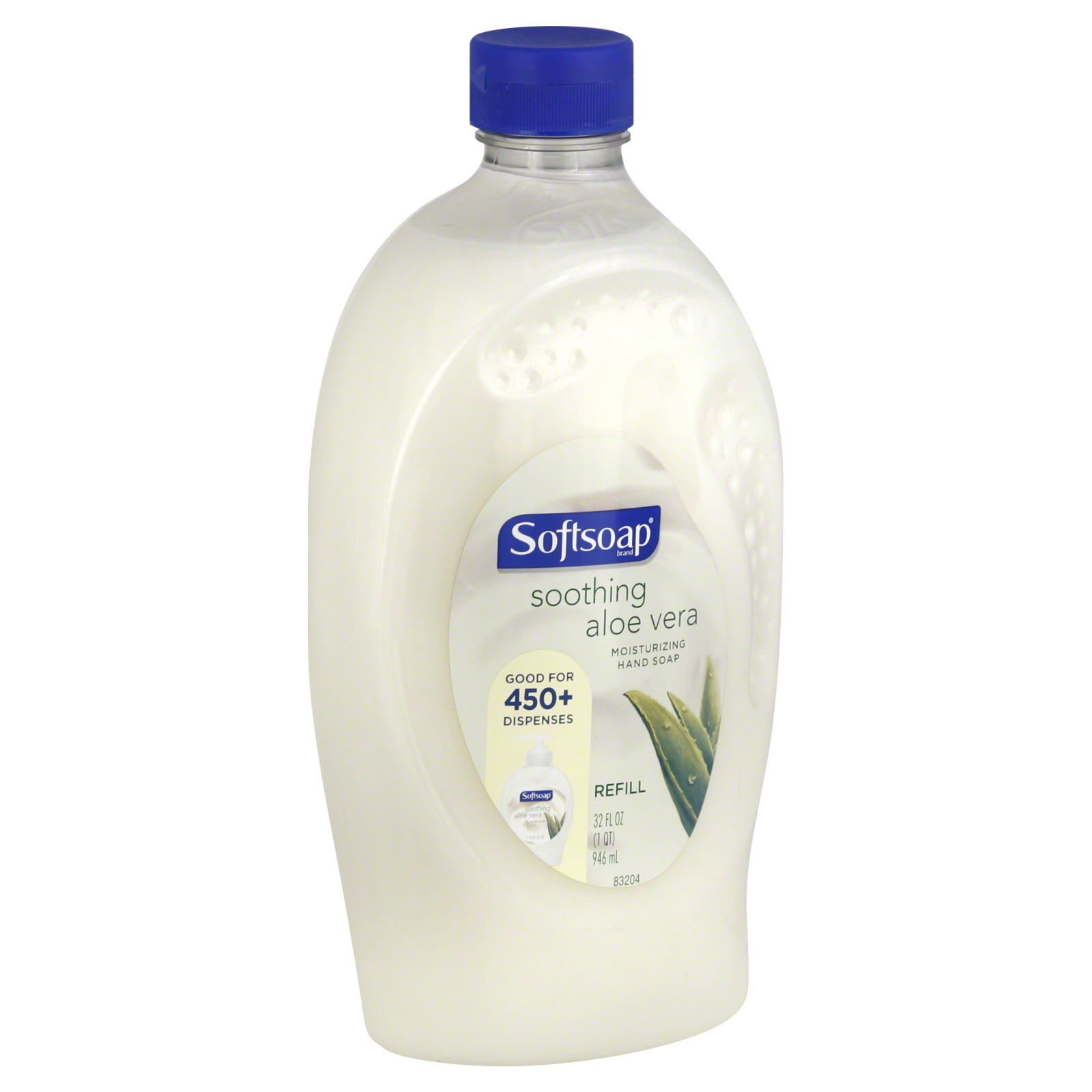 Softsoap Hand Soap, Moisturizing, Refill, Soothing Aloe Vera, 32 oz.