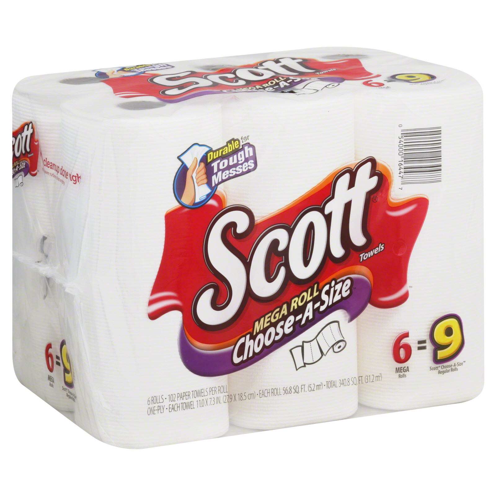 Scott Choose-A-Sheet&#8482; Paper Towels 6 ct Pack