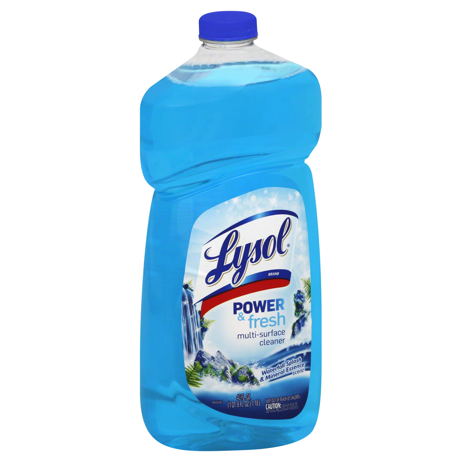 Lysol Cleaner, All Purpose, 4 in 1, Pacific Fresh Scent, 40 fl oz (1 qt 8 fl oz) 1.18 lt