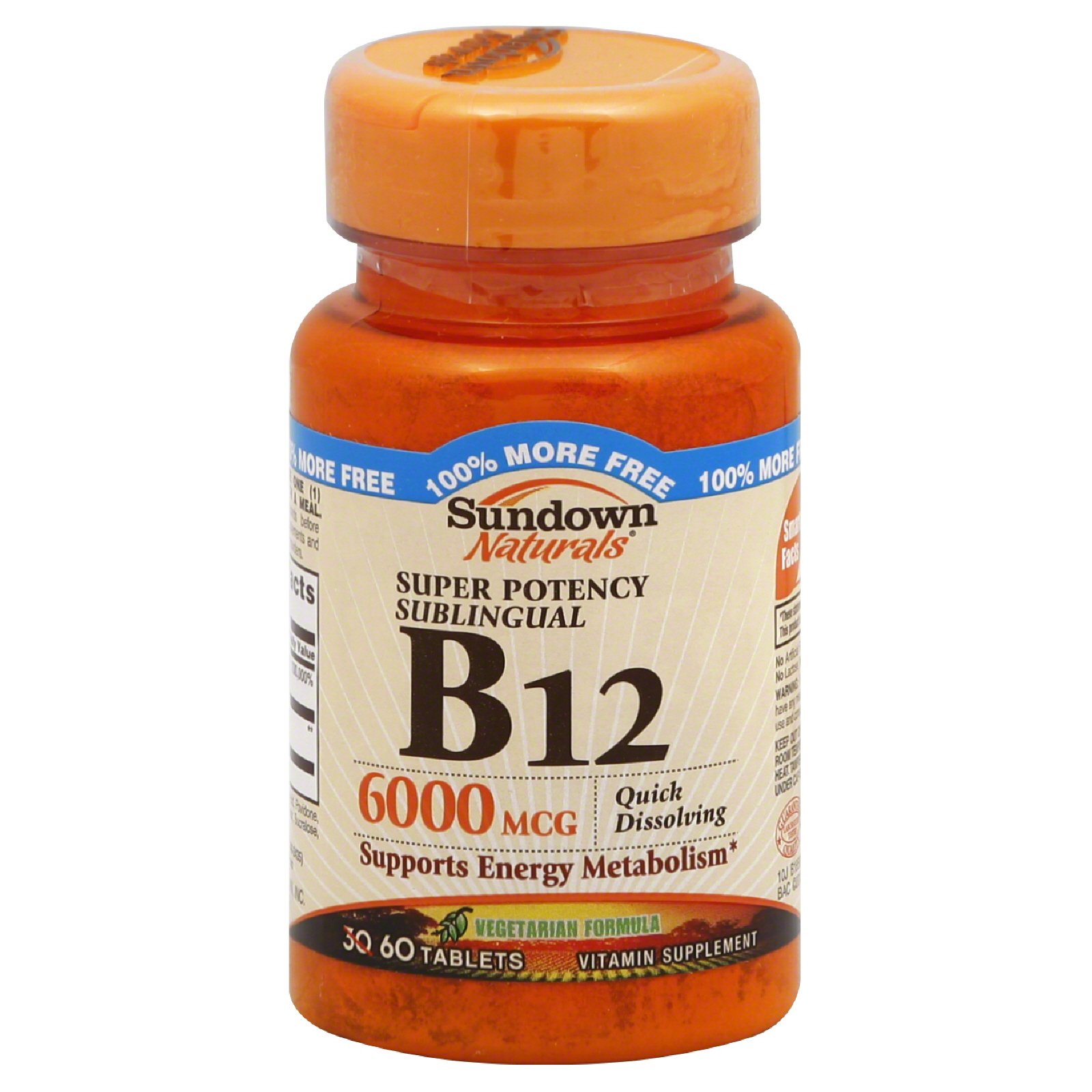 Vitamin B12 5000 mcg are PROTON ENERGY PILLS!!!