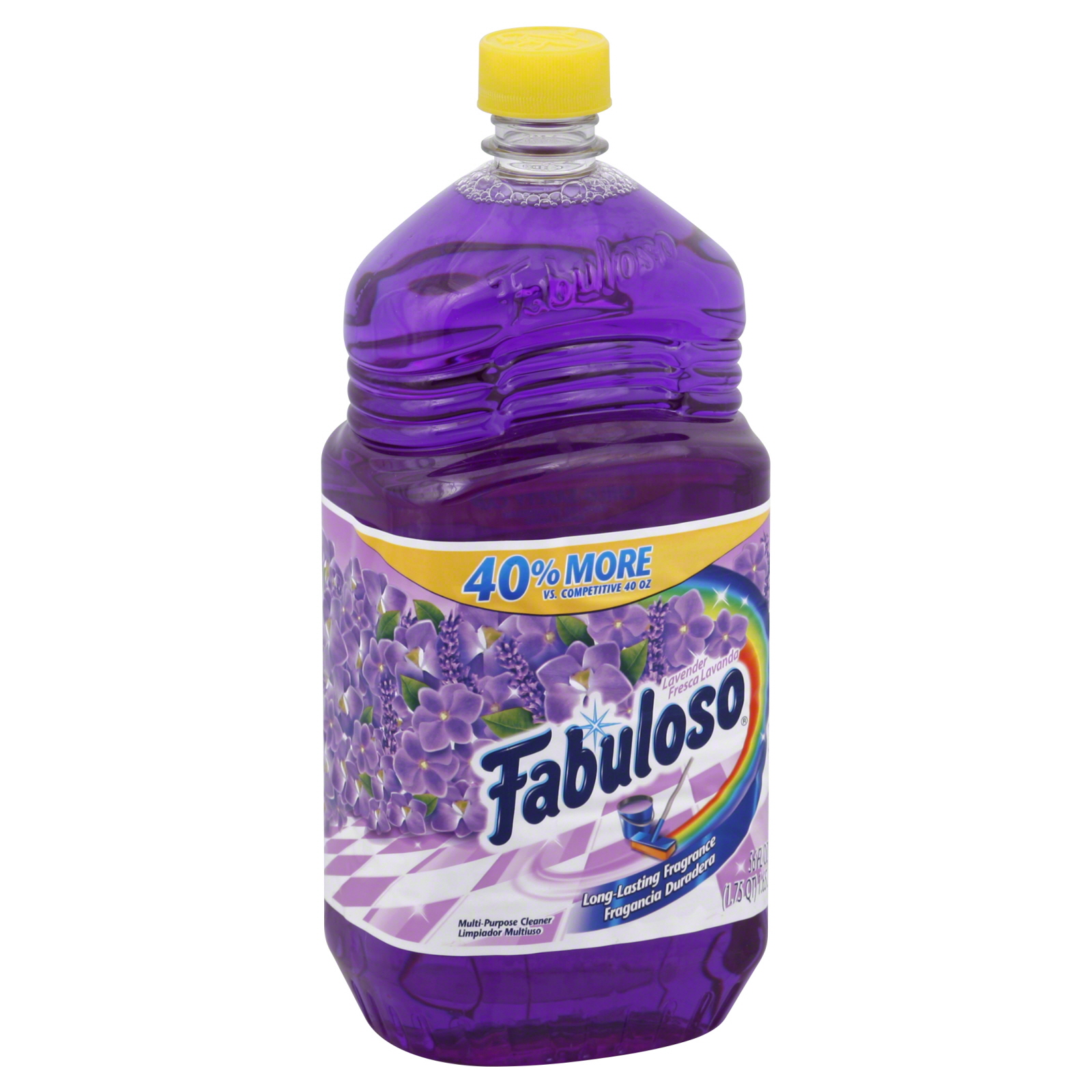 Fabuloso Multi-Purpose Cleaner, Lavender, 56 fl oz (1.75 qt) 1.65 lt