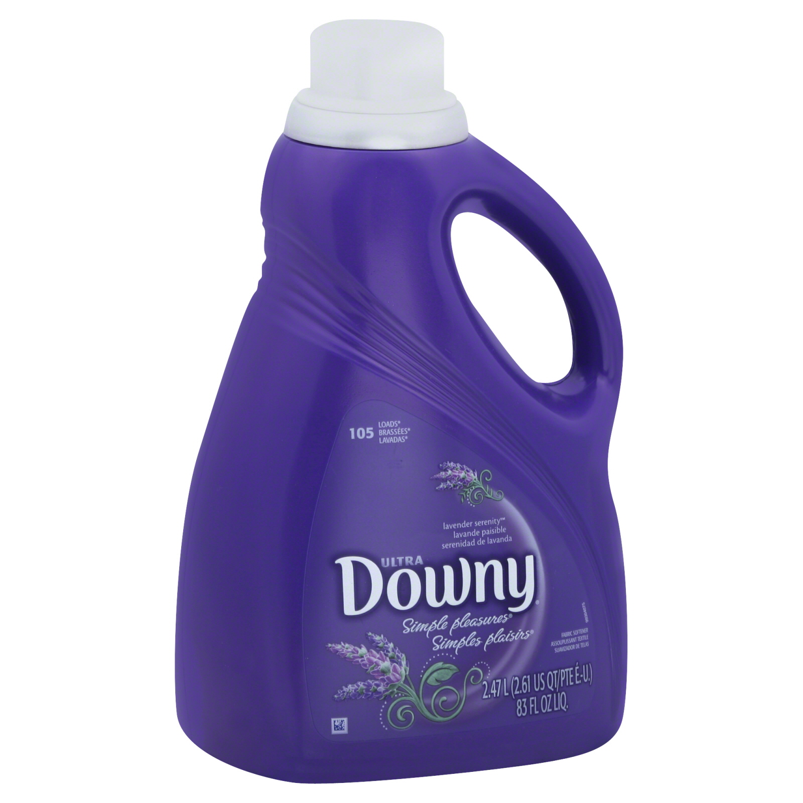 Downy Liquid Fabric Softener Simple Pleasures Lavender Serenity 83 Ounce Bottle
