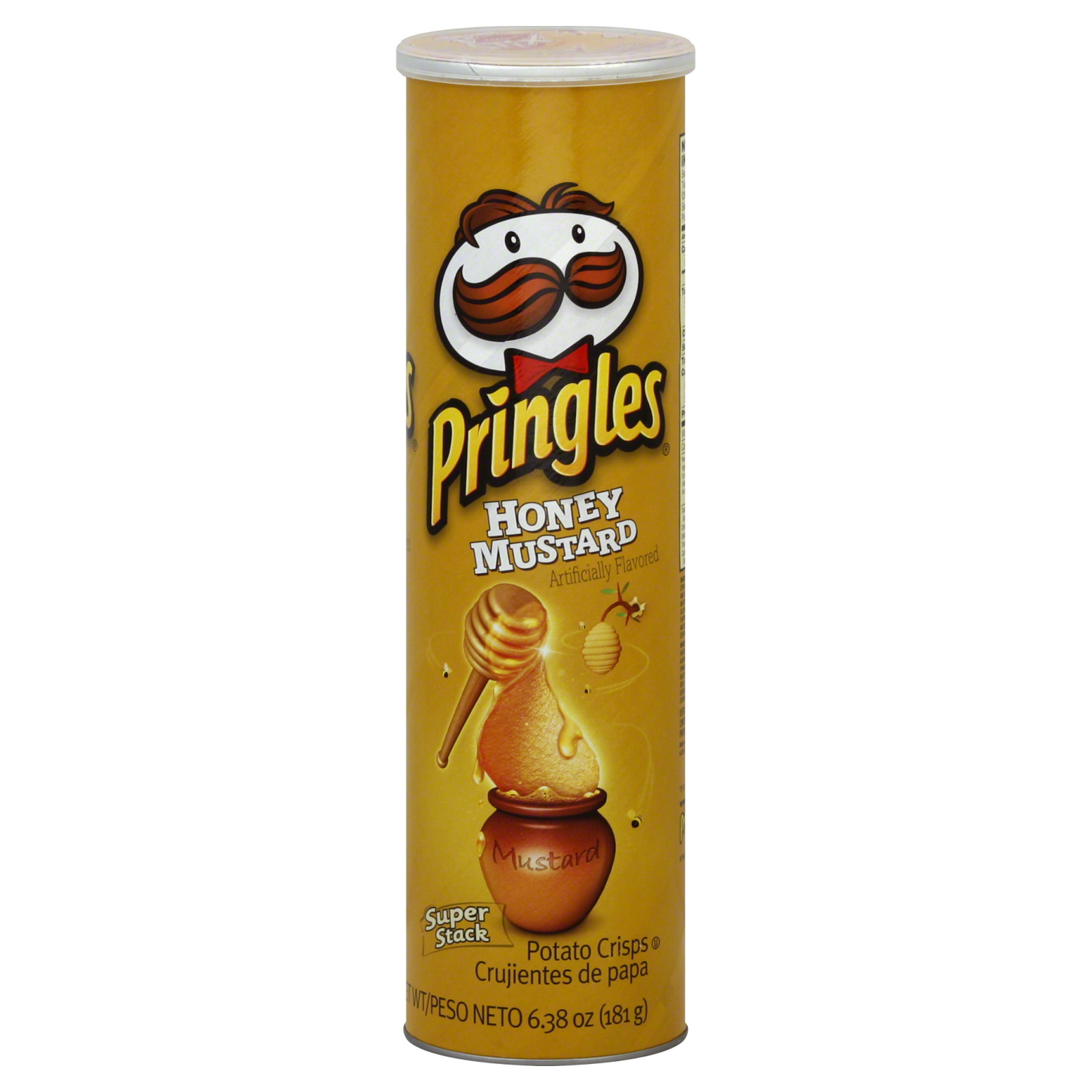 Pringles Super Stack Potato Crisps, Honey Mustard, 6.38 oz (181 g)
