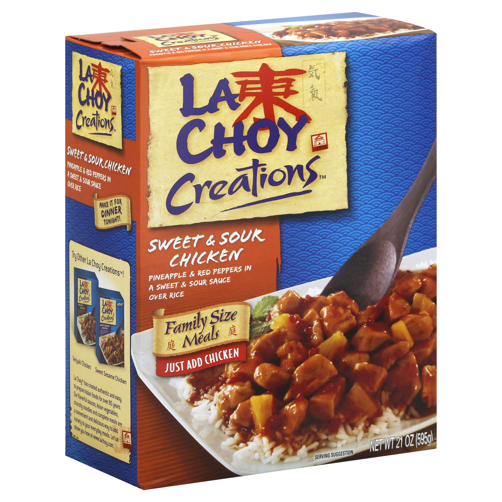 La Choy Creations Sweet & Sour Chicken 21 oz (595 g)