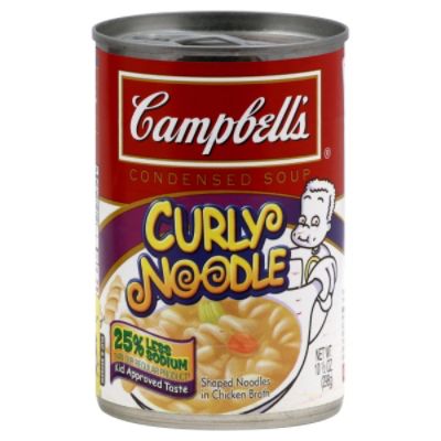 Campbell's Soup, Condensed, Curly Noodle, 10.5 oz (298 g)