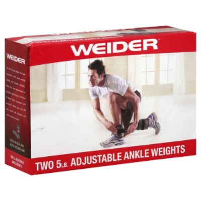 Weider Adjustable Ankle Weight Set