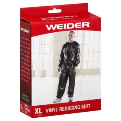 Weider Reducing Suit, Vinyl, X-Large, 1 suit