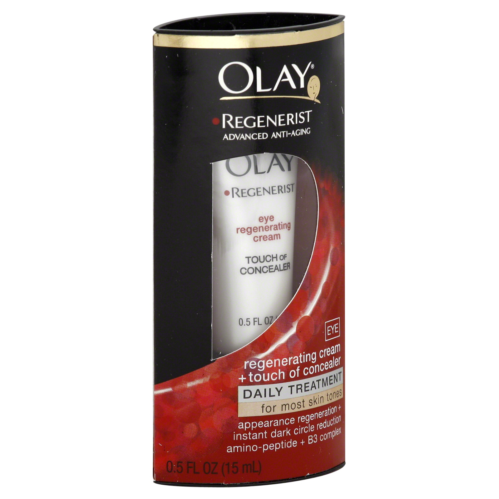 Olay Regenerist Eye Regenerating Cream, Touch Of Concealer .5 fl oz Beauty Skin Care