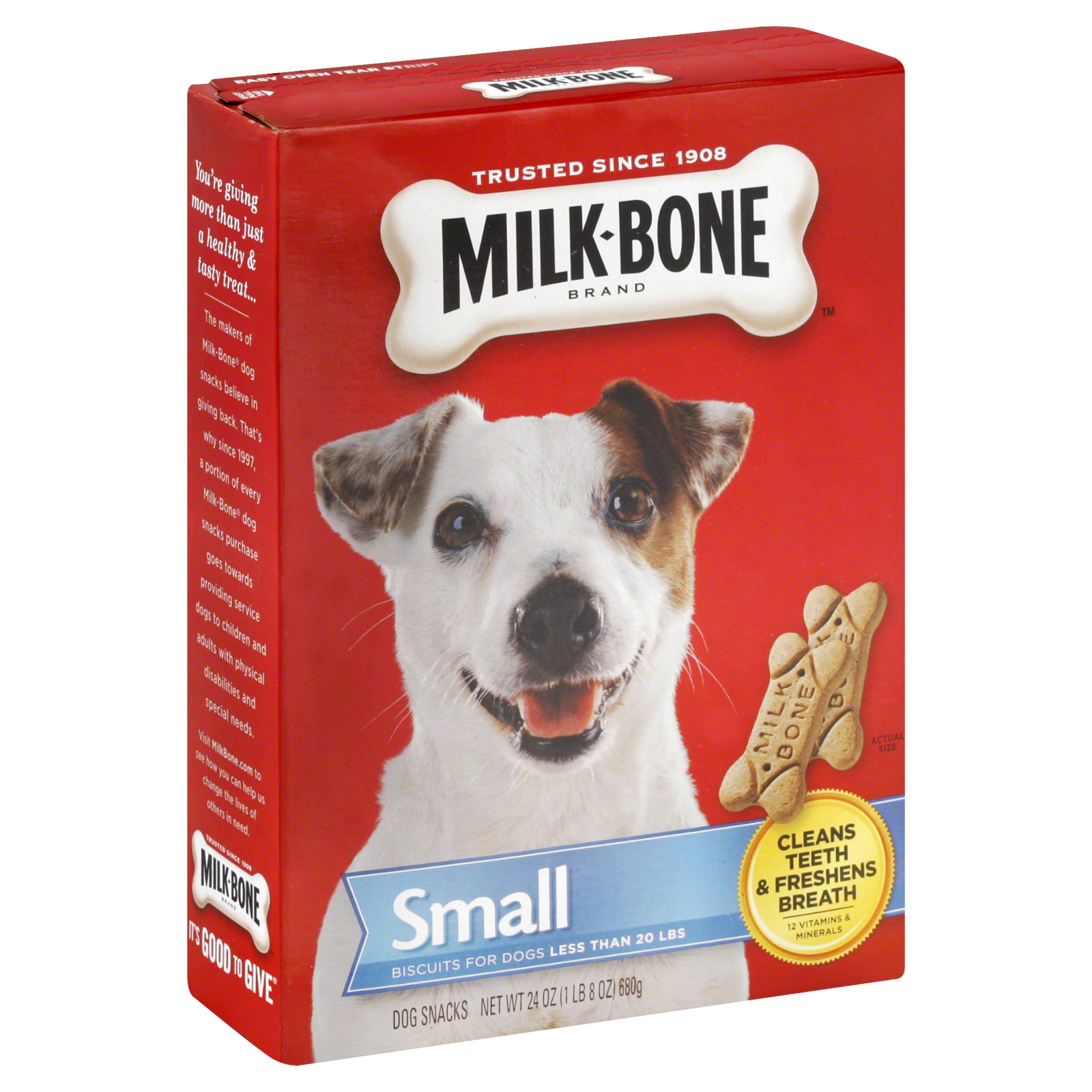 Milk-Bone Dog Snacks, Small, 24 oz (1 lb 8 oz) 680 g