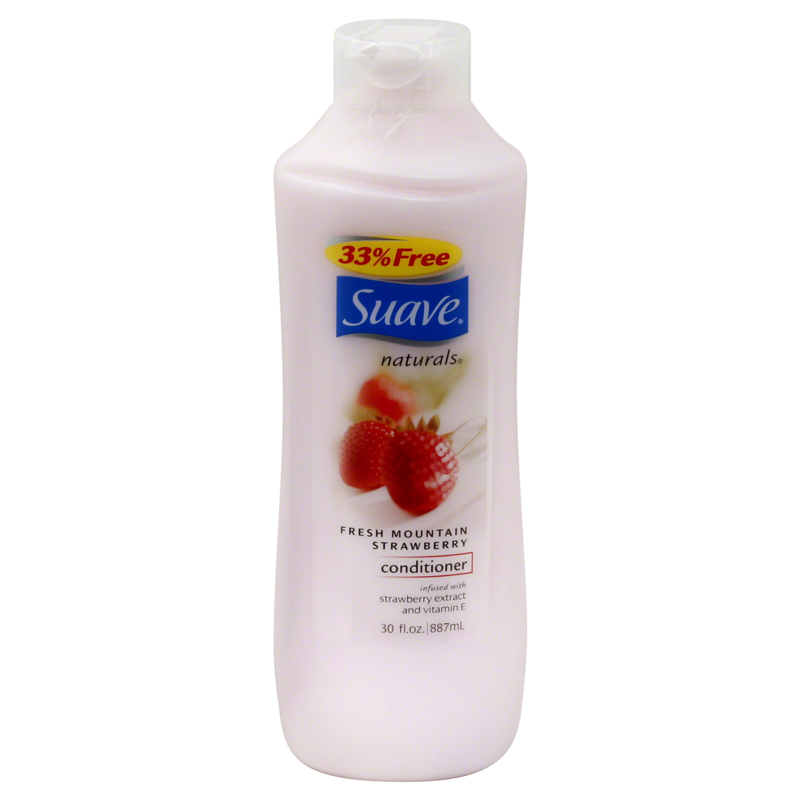 Suave Naturals Conditioner, Fresh Mountain Strawberry, 30 fl oz (887 ml)