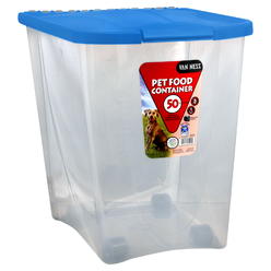 Van Ness Products Van Ness 50-Pound Food container with Fresh-Tite Seal and Wheels