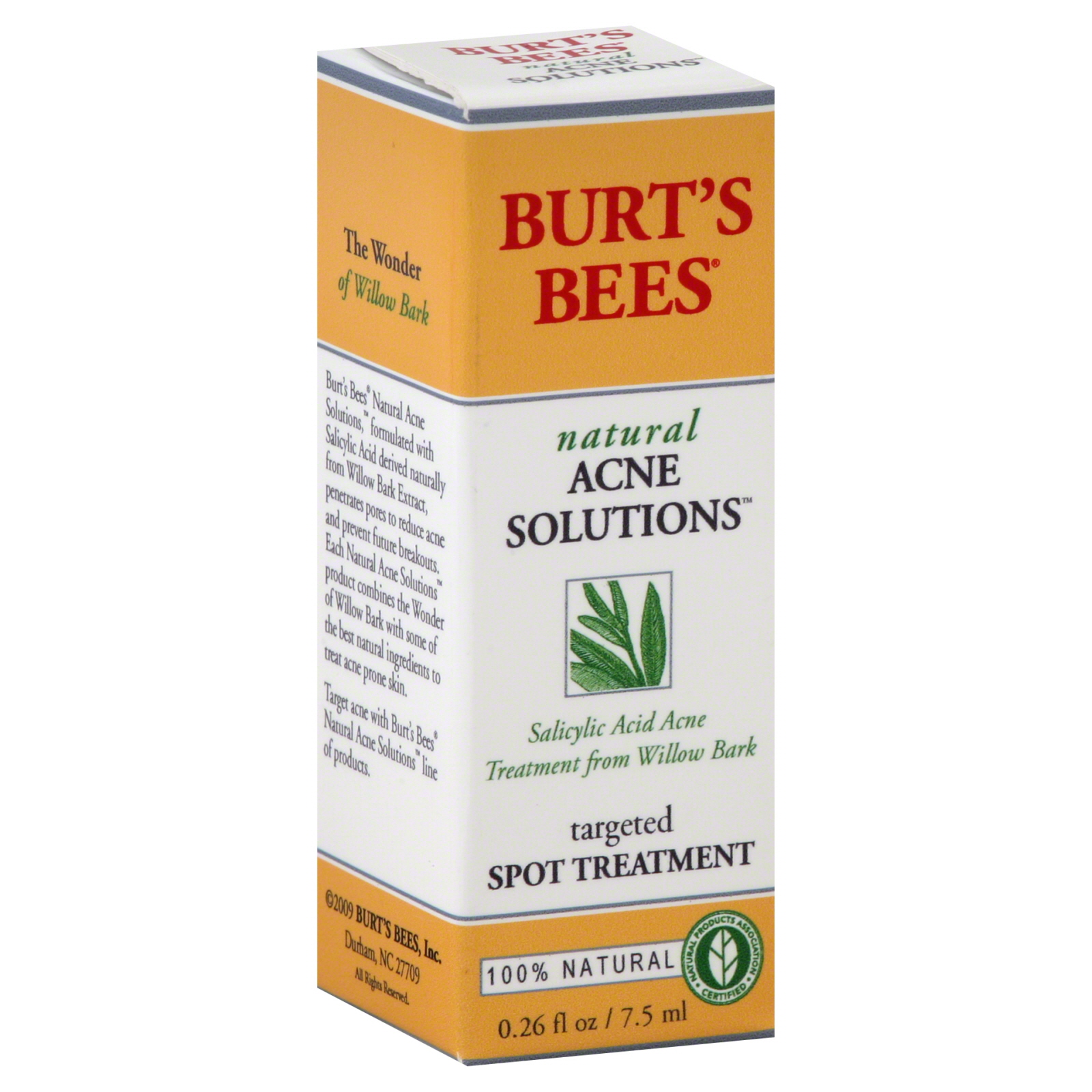 Burt's Bees Natural Acne Solutions™ Targeted Spot Treatment, .26 oz.