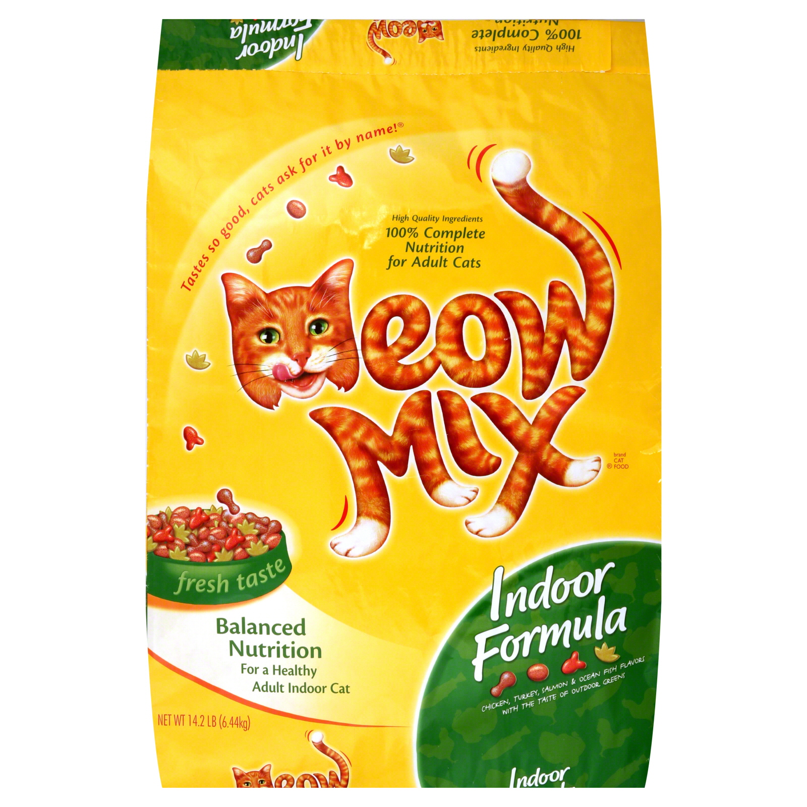 Meow Mix  Indoor Formula Dry Cat Food, 14.2 lb