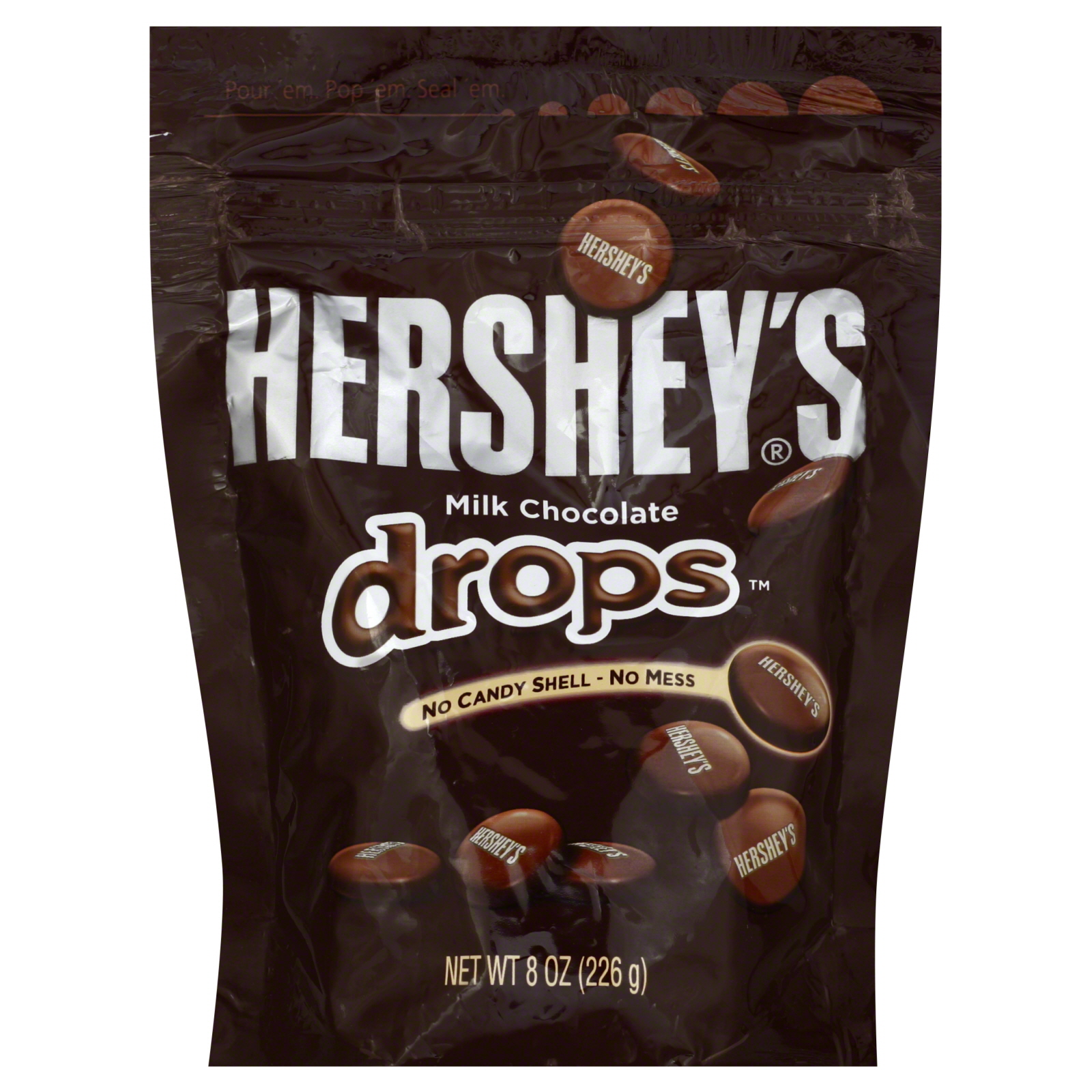 Hershey's Milk Chocolate Drops - 8 oz (226 g). $4.99 (Kmart). 