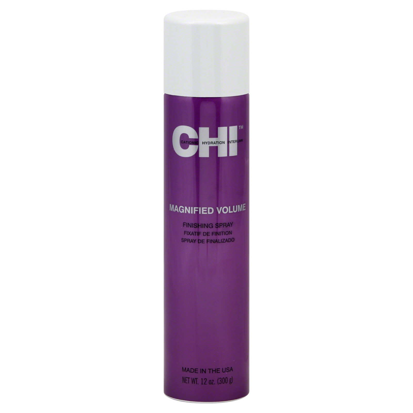 Chi Magnified Volume Finish Spray by  for Unisex - 12 oz Hair Spray