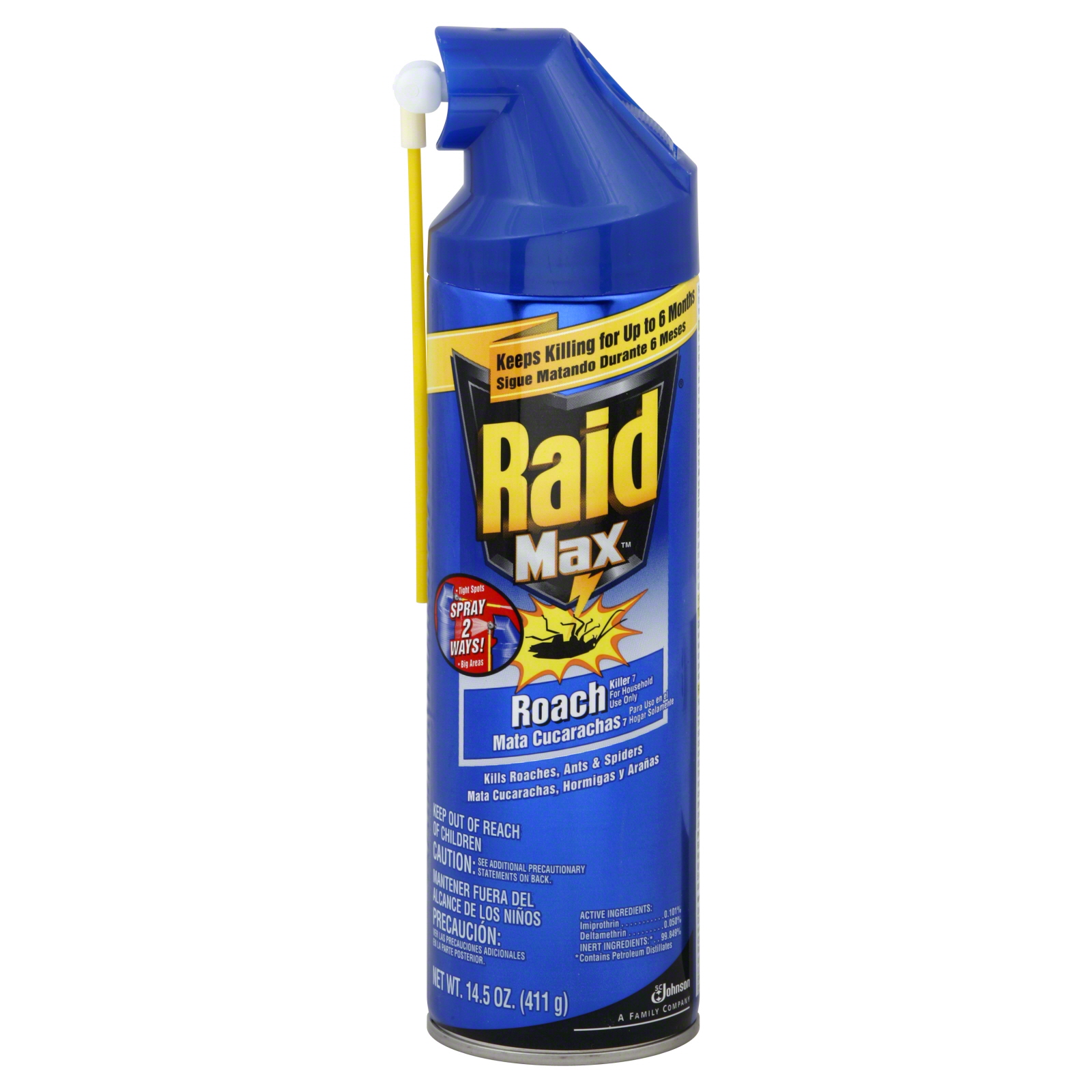 Raid Max Roach Killer 7, 14.5 oz (411 g)