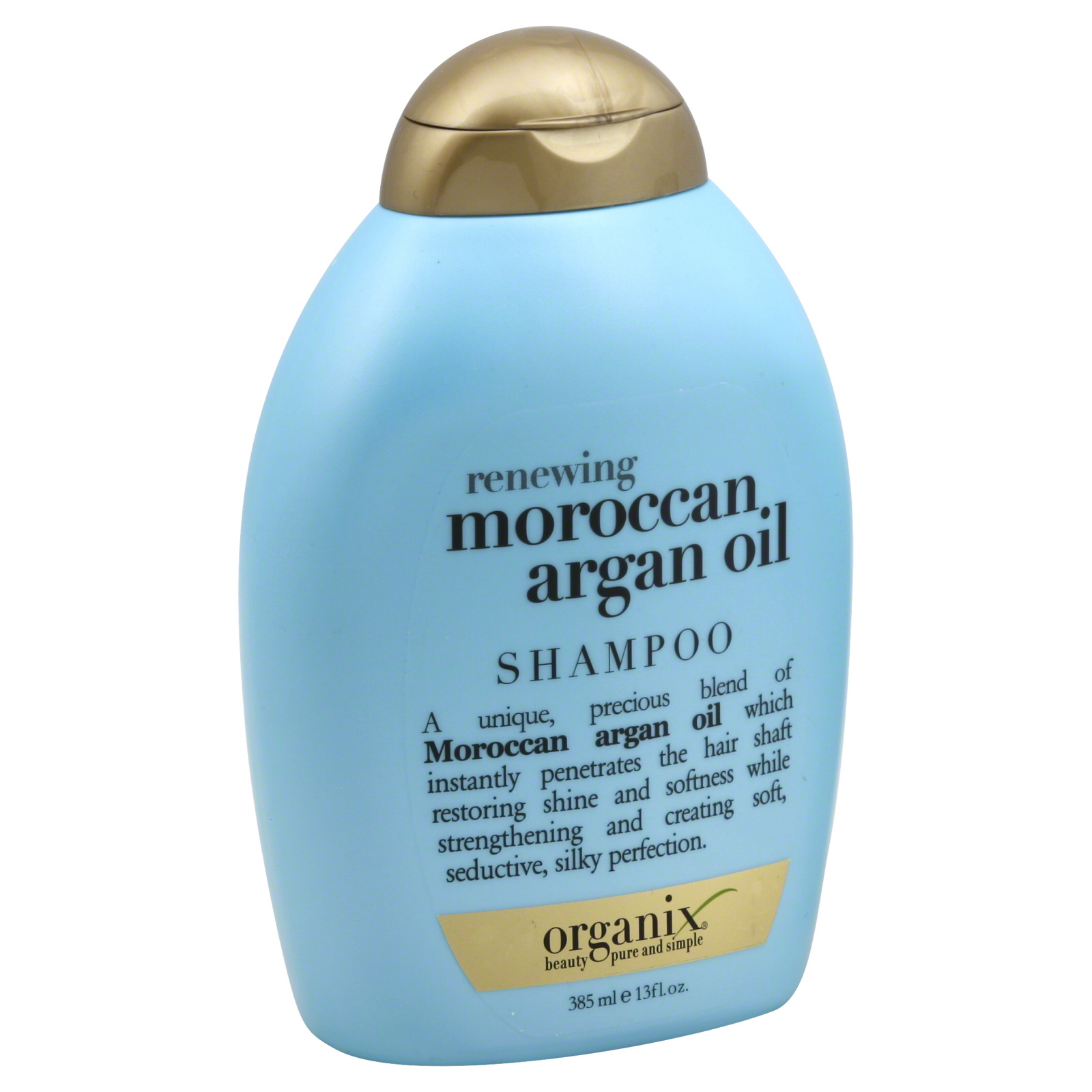 OGX Moroccan Argan Oil Renewing Shampoo, 13 fl oz