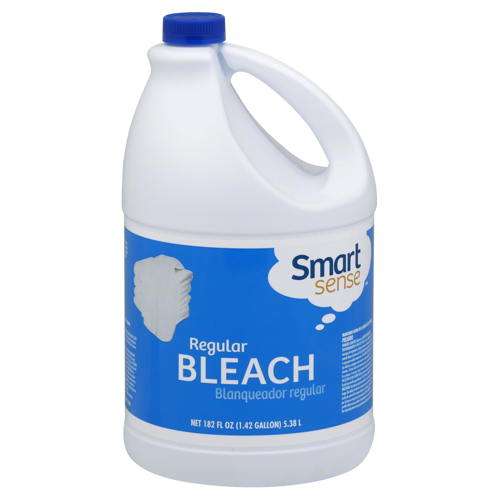Smart Sense Bleach, Regular, 182 fl oz (1.42 gl) 5.38 lt