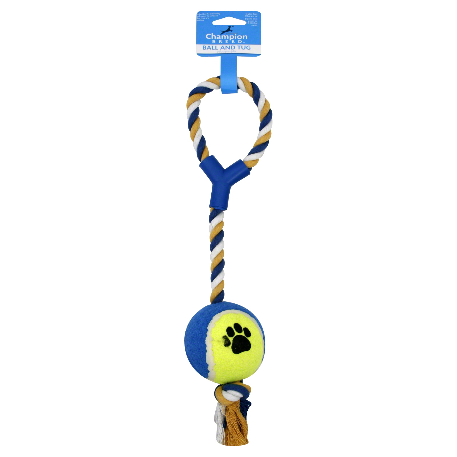 Champion Breed Ball and Tug Dog Toy