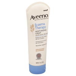 Aveeno Eczema Therapy Daily Moisturizing Cream for Sensitive Skin, Soothing Lotion with Colloidal Oatmeal for Dry, Itchy, and Ir