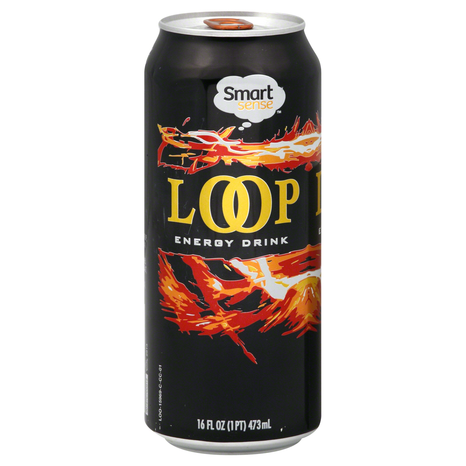 Smart Sense Loop Energy Drink, 16 fl oz (1 pt) 473 ml