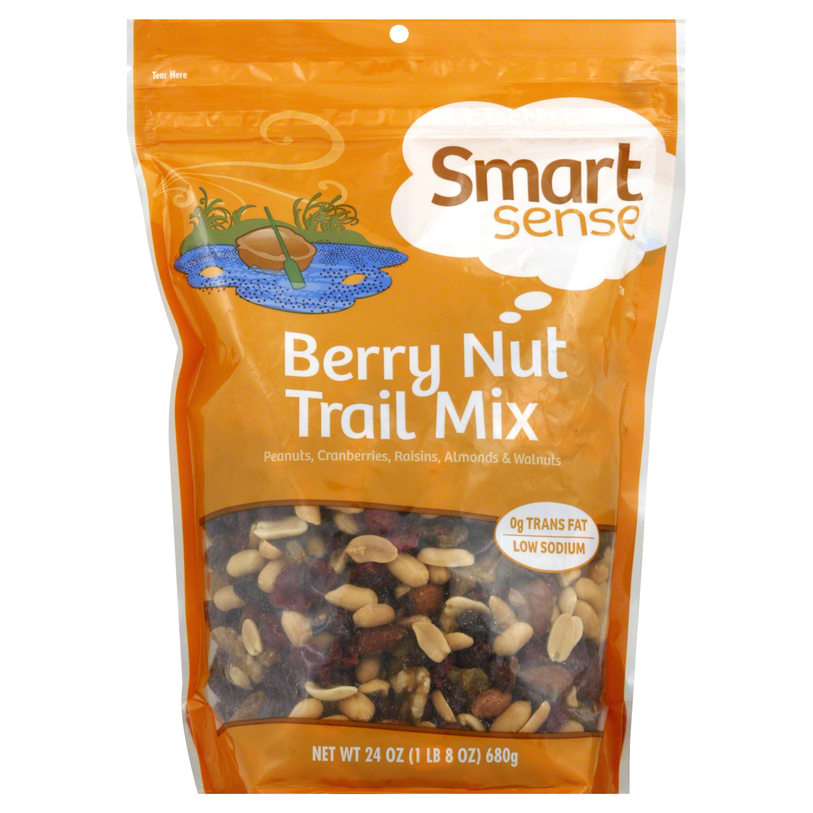 Smart Sense Berry Nut Trail Mix, 24oz (1lb 8oz)