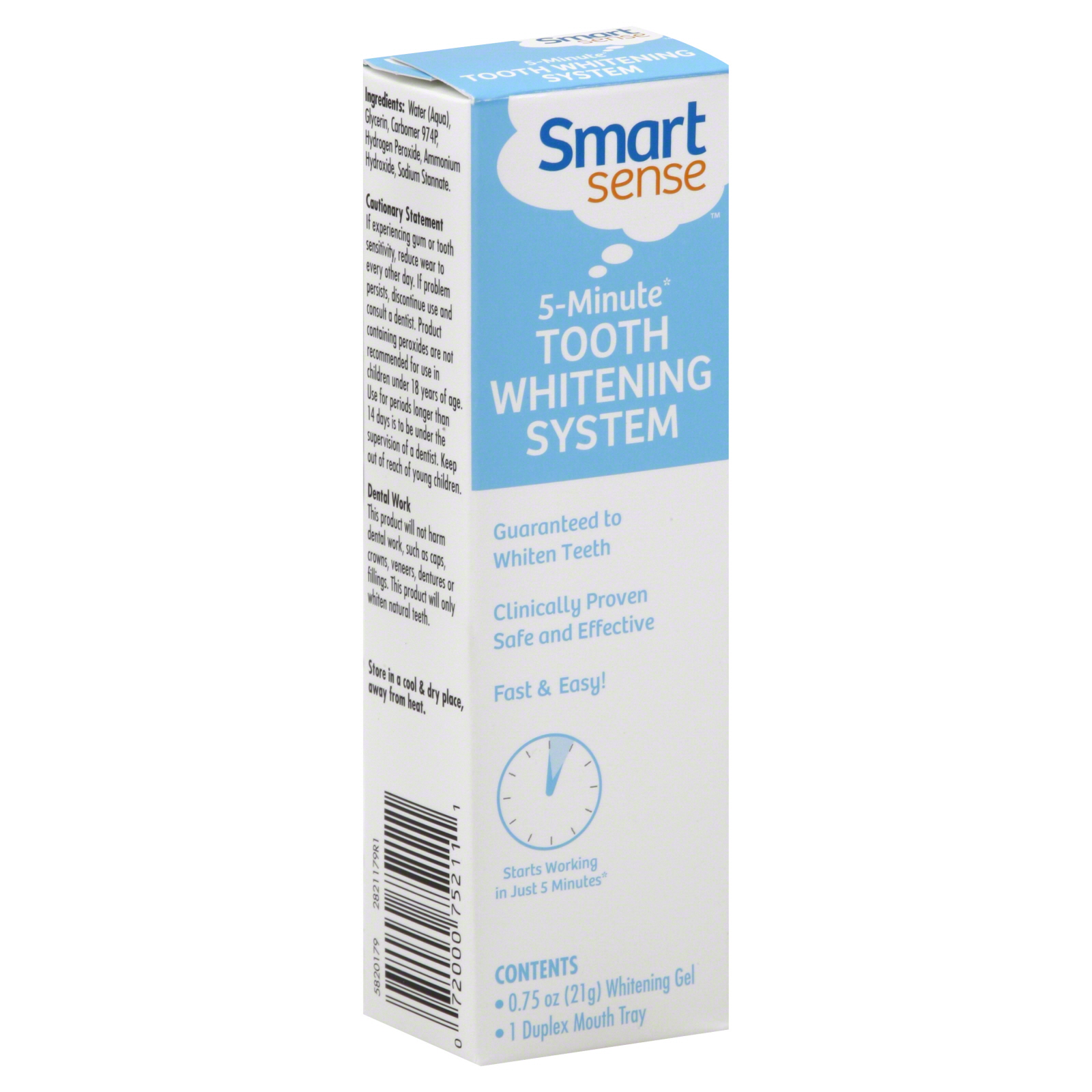Smart Sense Tooth Whitening System, 5-Minute, 1 system