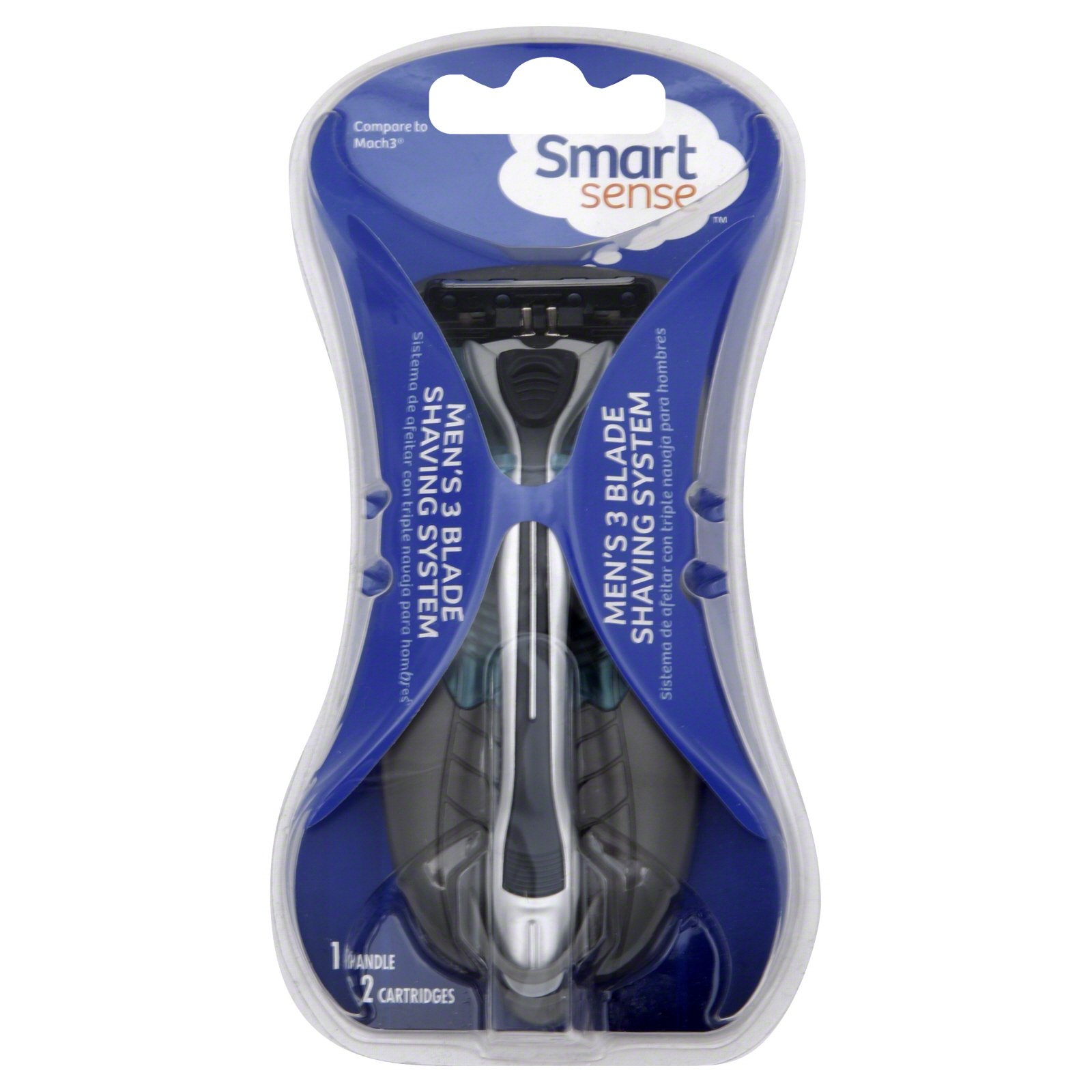 Smart Sense Shaving System, 3 Blade, Men's, 1 system