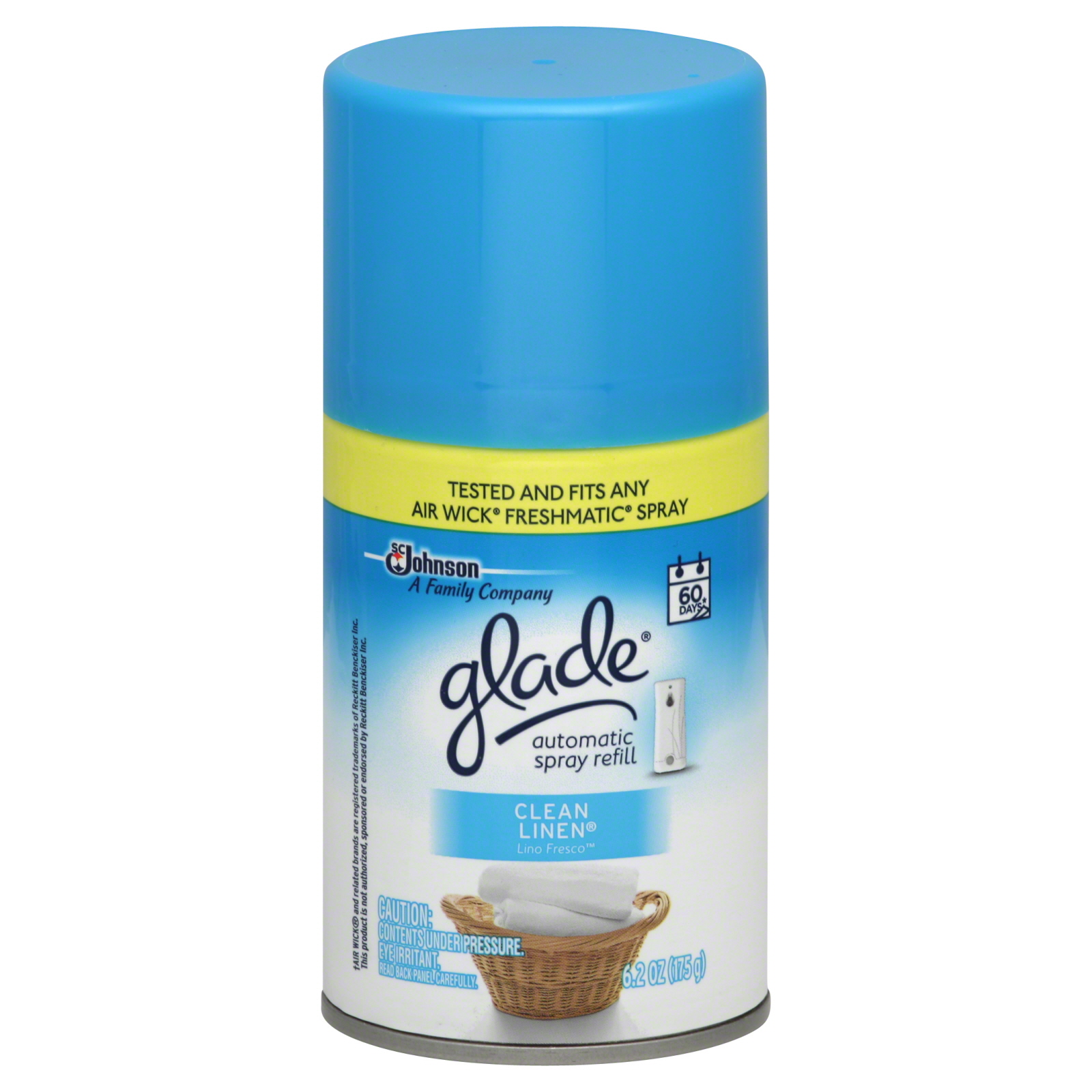 Glade Automatic Spray Refill, Clean Linen, 6.2 oz (175 g)