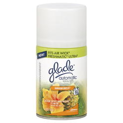 glade Automatic Spray Refill, Fits in Holder For Up to 60 Days of Freshness, Hawaiian Breeze, 62 oz, 2 count