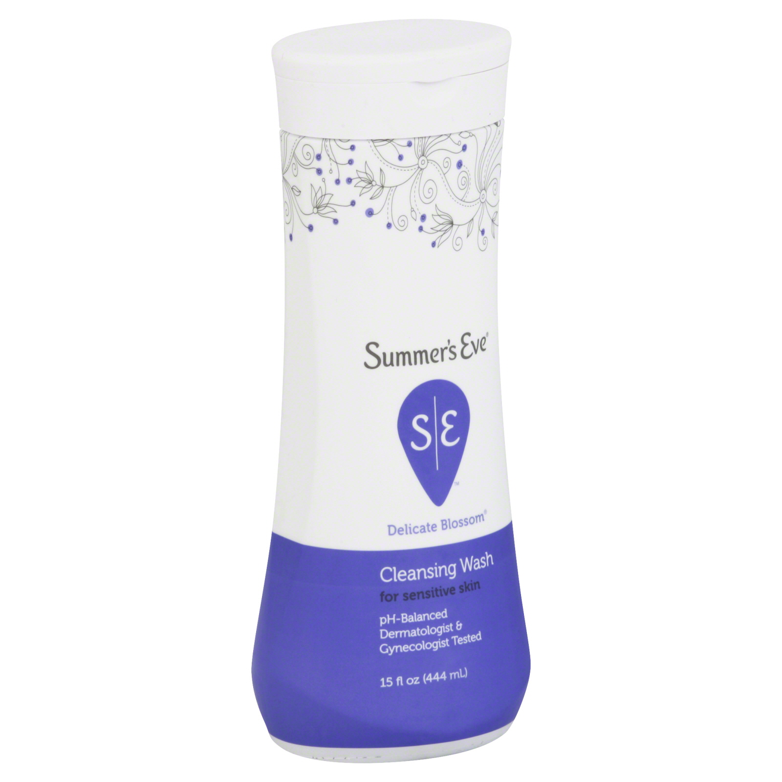 Summer's Eve Feminine Wash, for Sensitive Skin, Delicate Blossom 15 fl
