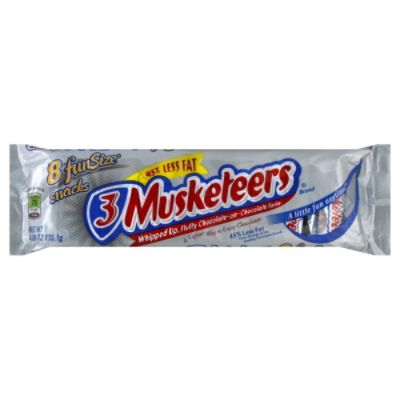 3 Musketeers Fun Size 8 Pack Tray