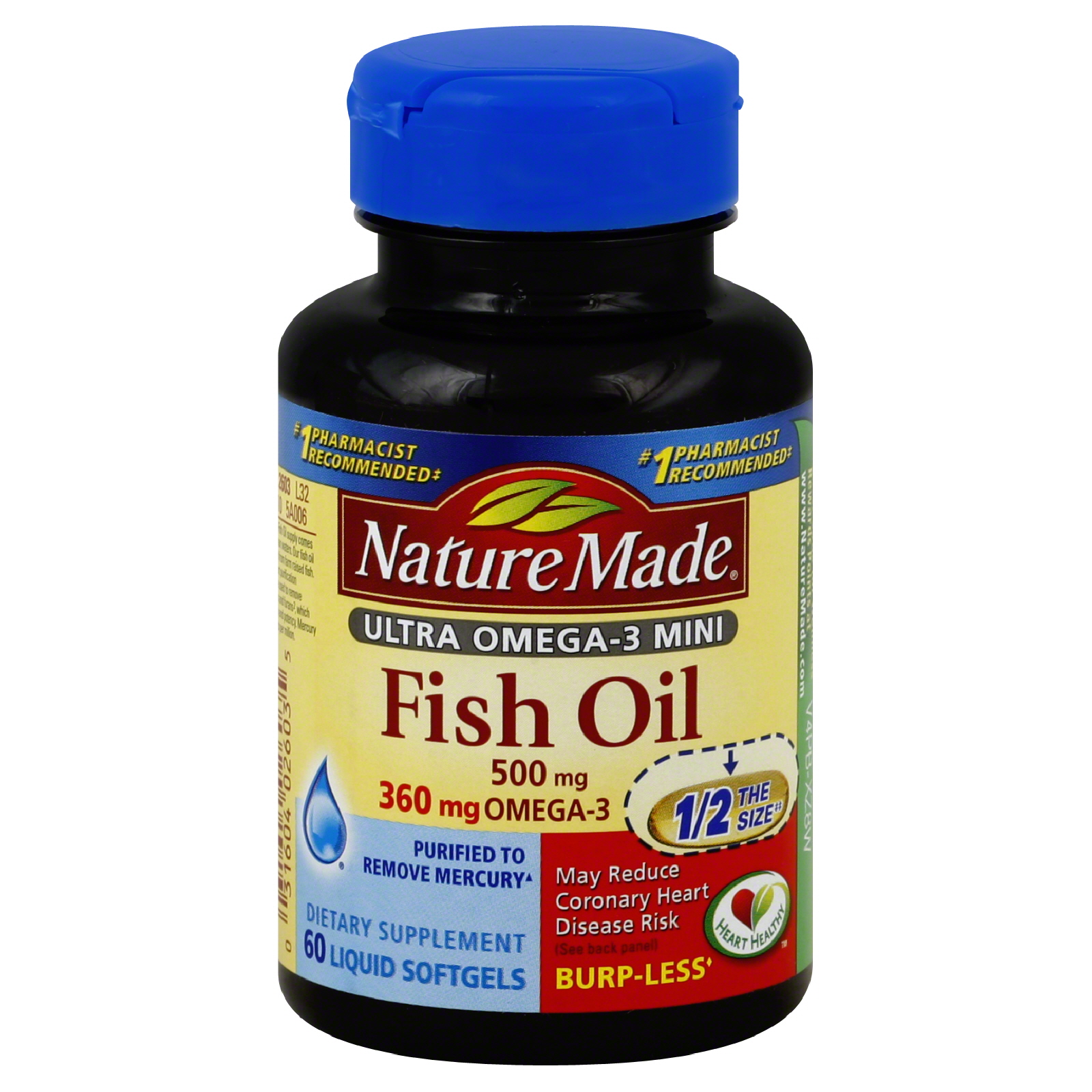 Nature Made Fish Oil, 1000 mg, 90 Liquid Softgels
