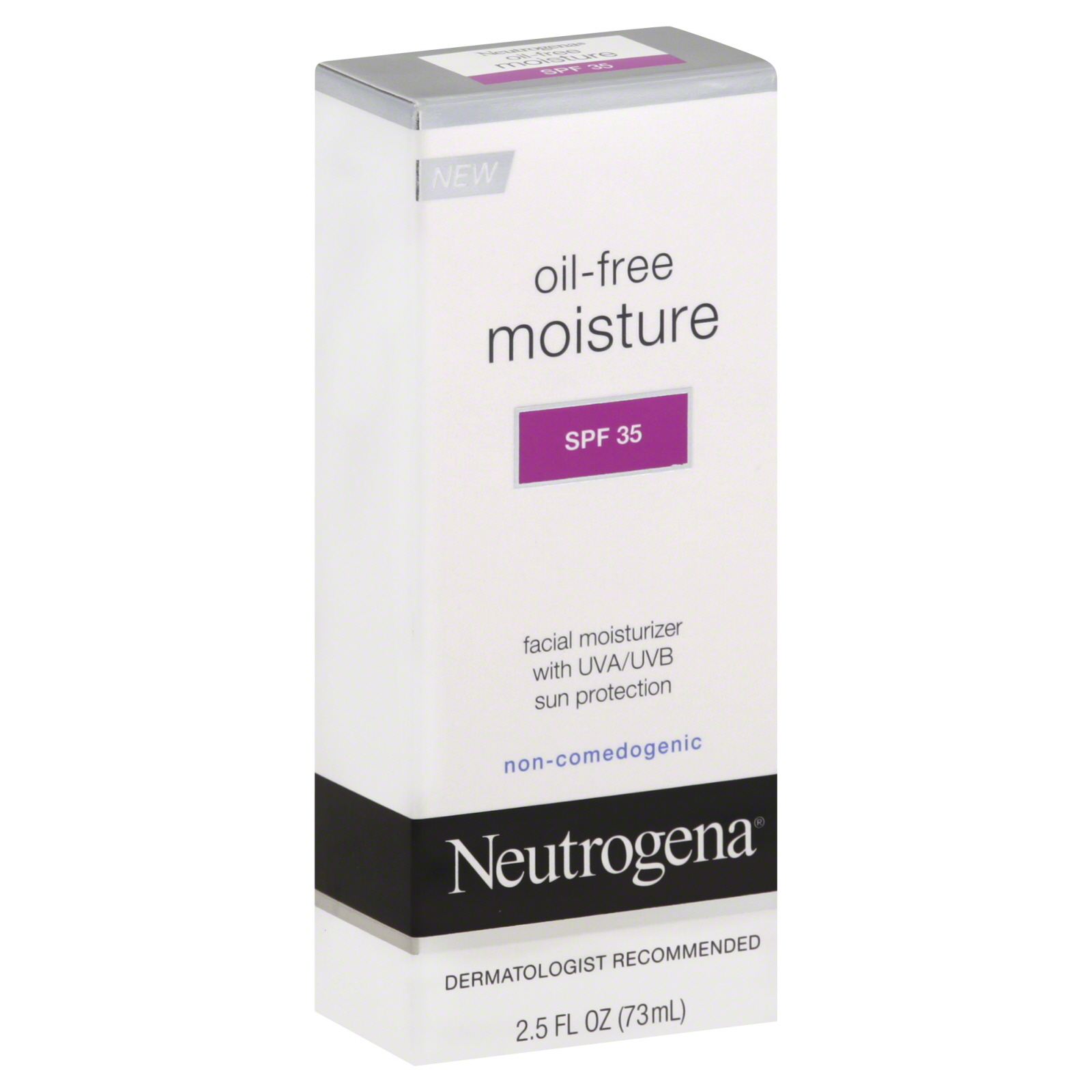 Neutrogena Facial Moisturizer, Oil-Free Moisture 2.5 fl oz (73 ml)