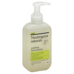 Neutrogena Naturals Purifying Daily Facial Cleanser with Natural Salicylic Acid from Willowbark Bionutrients, Hypoallergenic, No