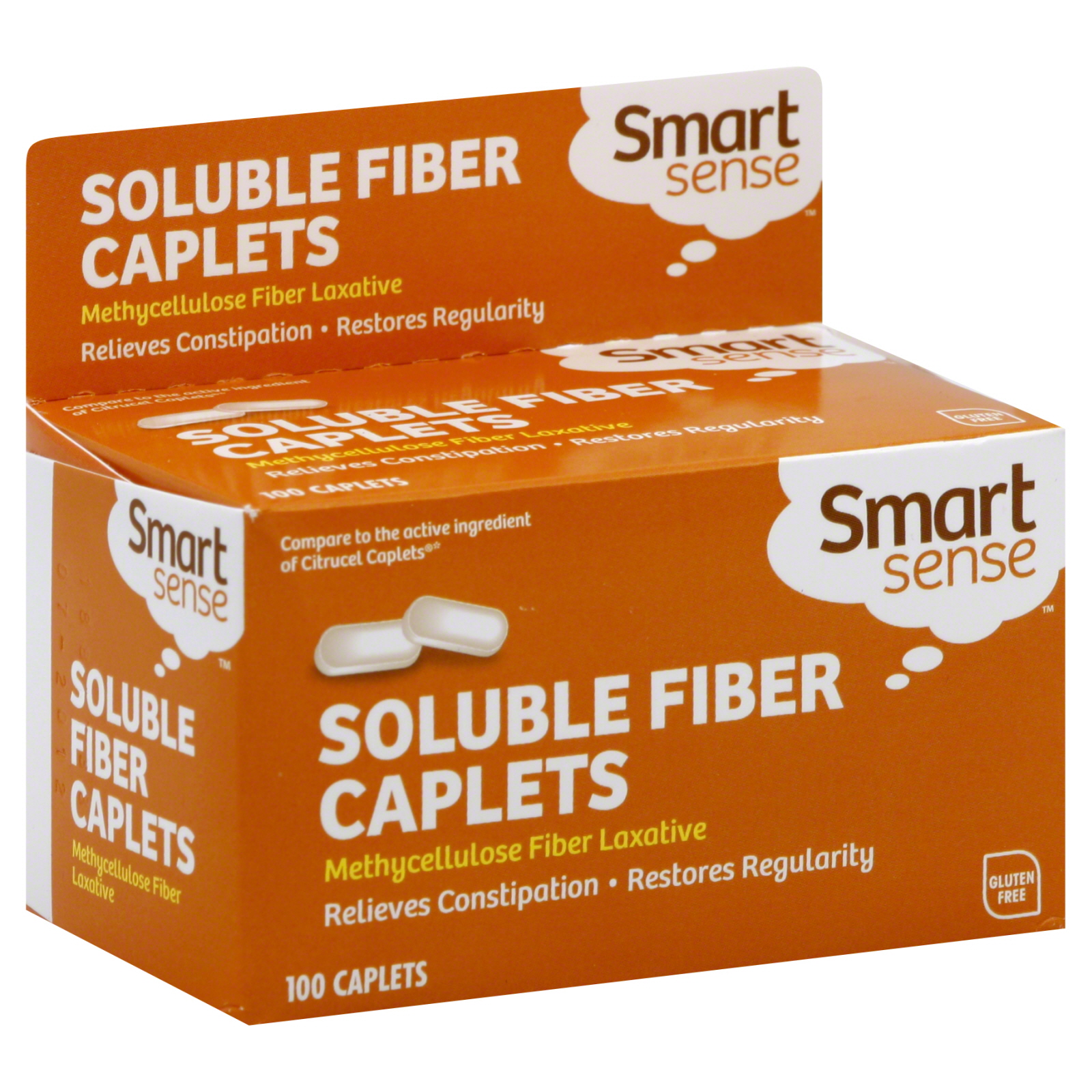 Soluble Fiber, Caplets 100 caplets