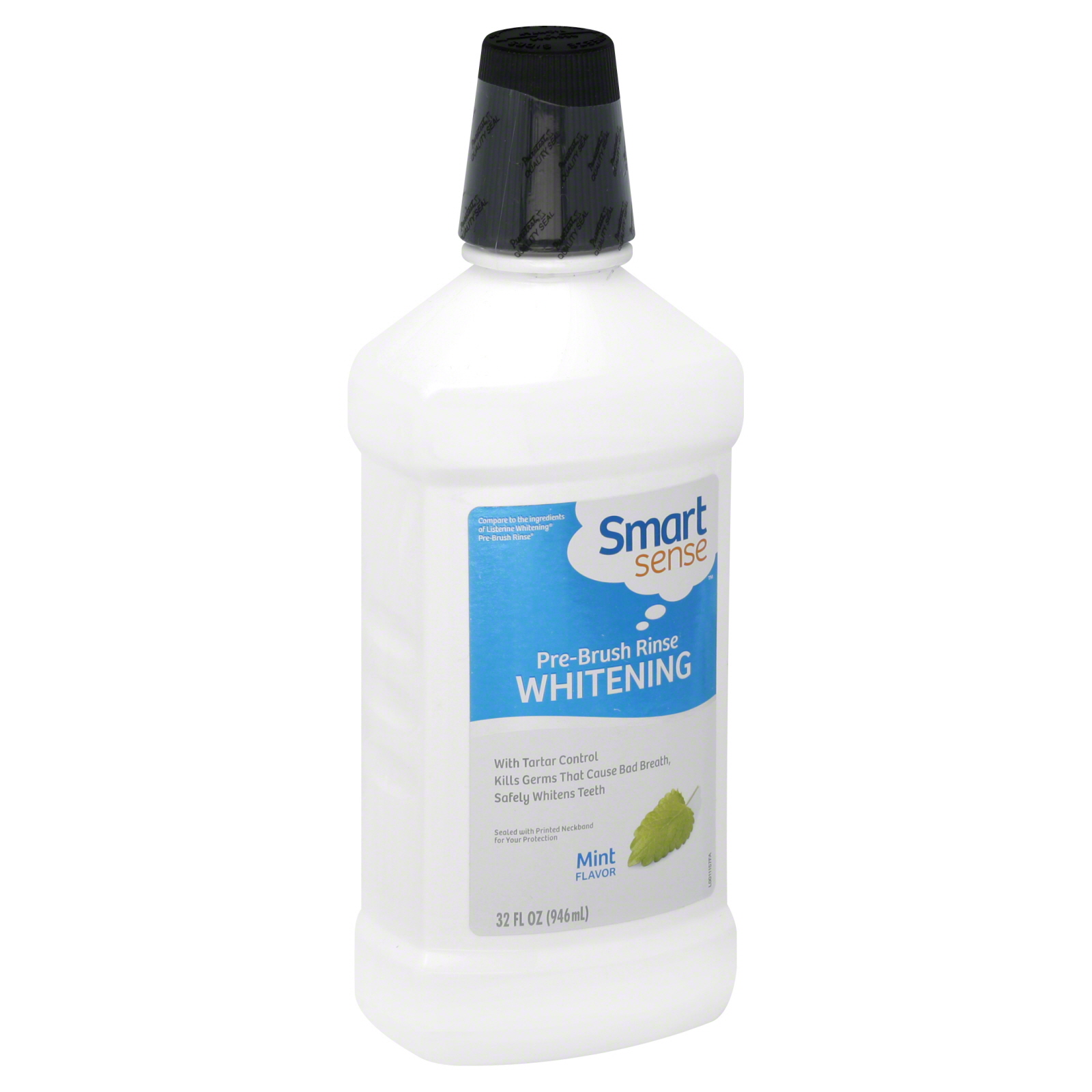 Smart Sense Pre-Brush Rinse, Whitening, Mint Flavor 32 fl oz (946 ml)