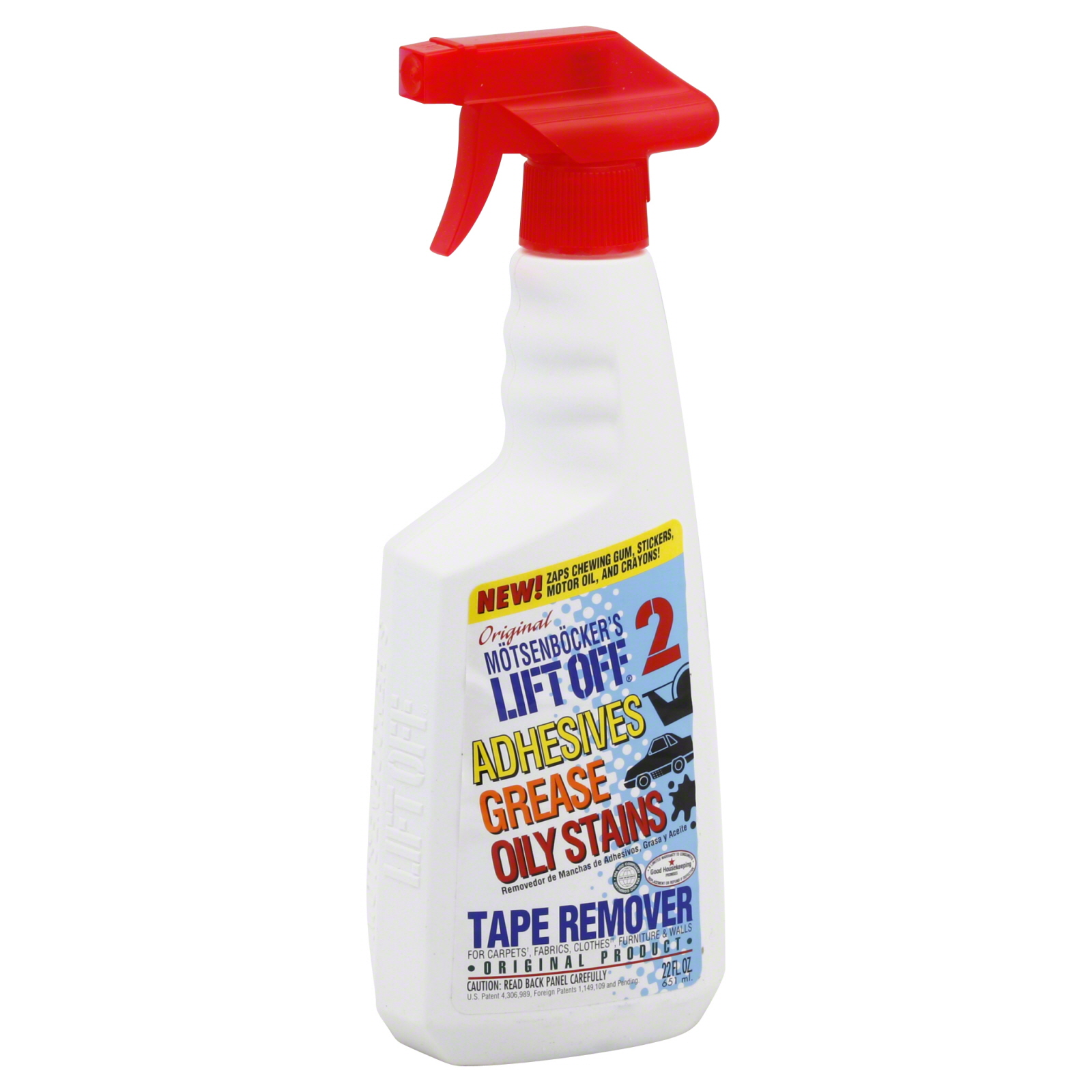 Motsenbocker's LiftOff MOT40701 No. 2 Adhesive/Grease Stain Remover