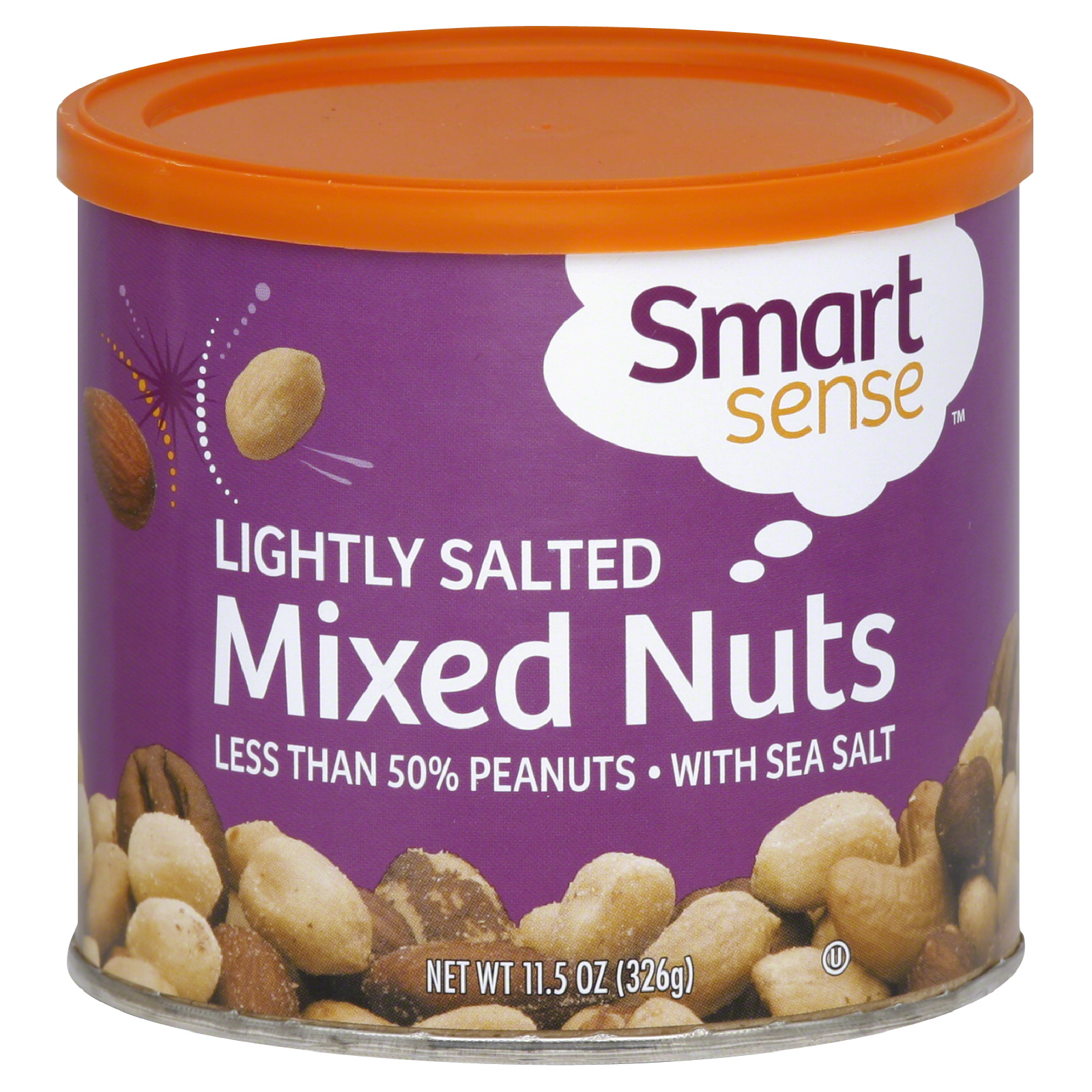Smart Sense Mixed Nuts, Lightly Salted 11.5 oz (326 g)