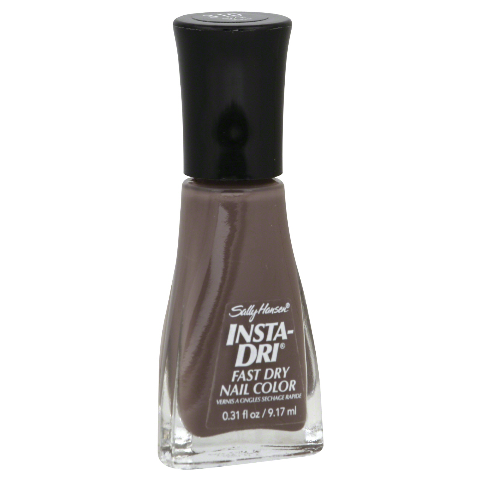 Sally Hansen Insta-Dri Nail Color, Fast Dry, Slick Slate 310, 0.31 fl ...