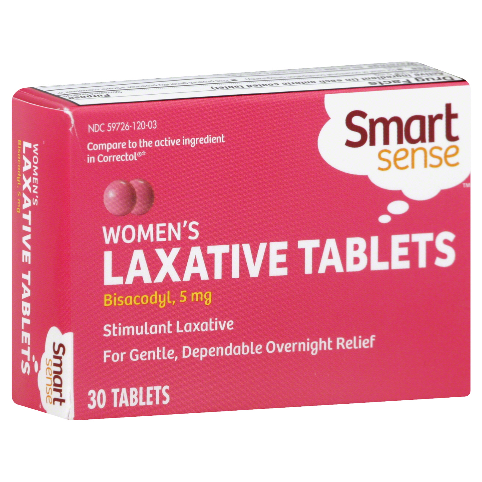 Smart Sense Laxative, Women's, 5 mg, Tablets 30 tablets