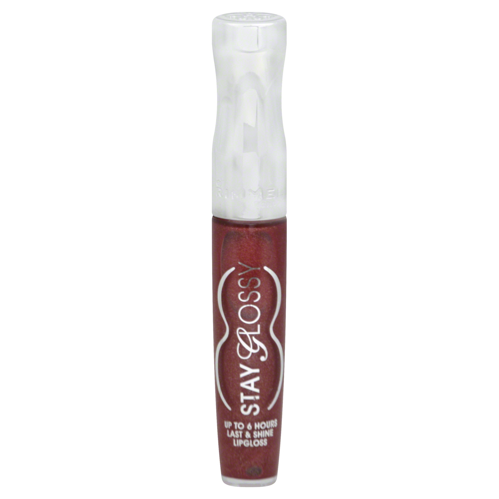 Rimmel Stay Glossy Lipgloss, All Night Long 430, 0.18 fl oz (5.5 ml)