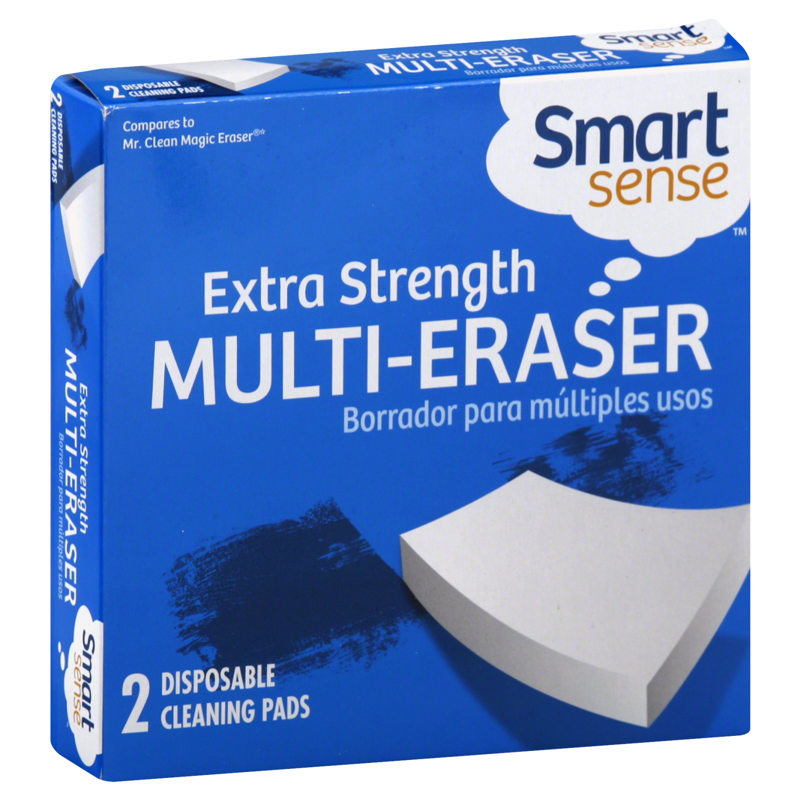 Smart Sense Cleaning Pads, Disposable, Extra Strength, Multi-Eraser 2 cleaning pads Smart Sense Cleaning Pads, Disposable, Extra Strength, Multi-Eraser 2 cleaning pads