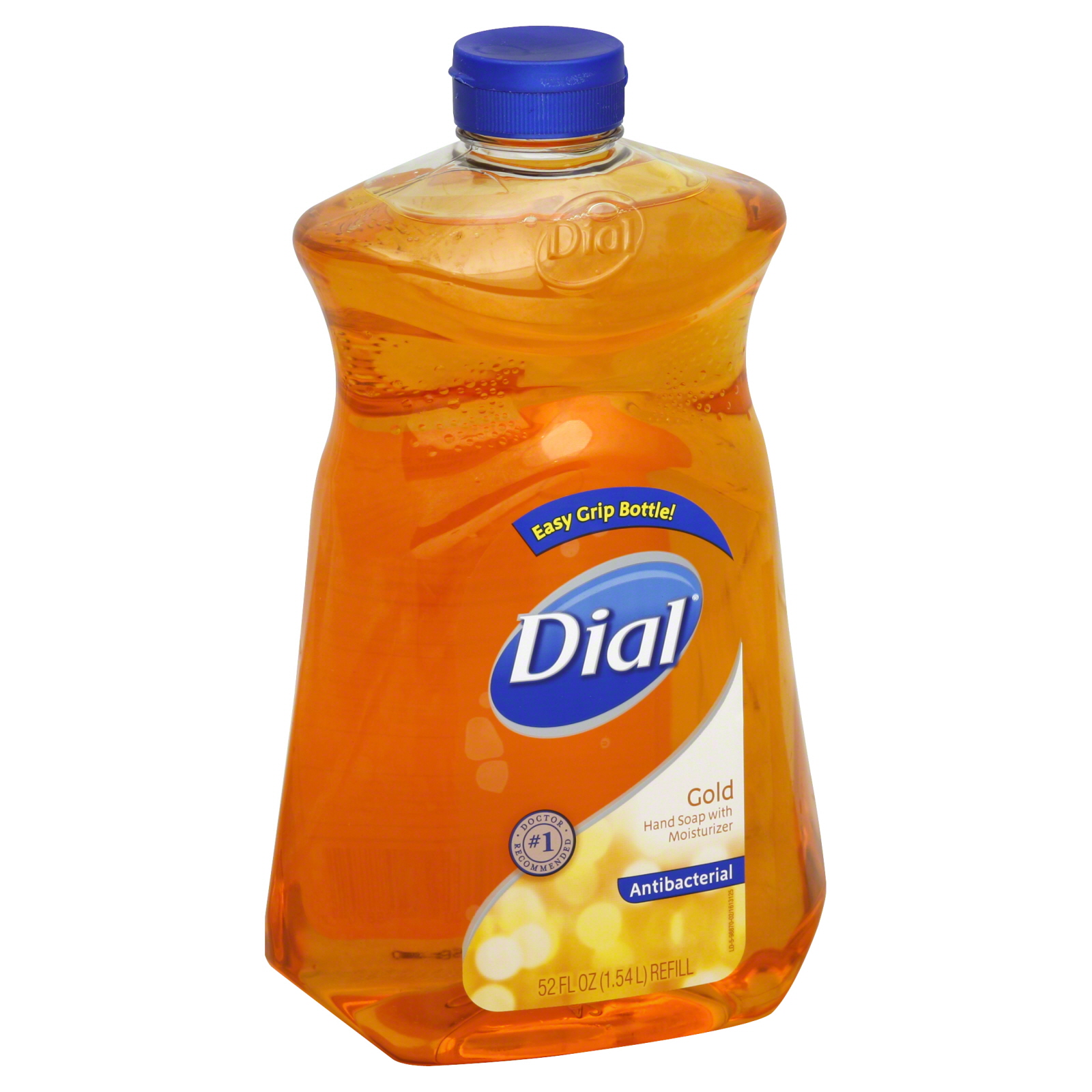 Dial Hand Soap, Antibacterial, Gold, Refill 52 fl oz (1.54 lt)