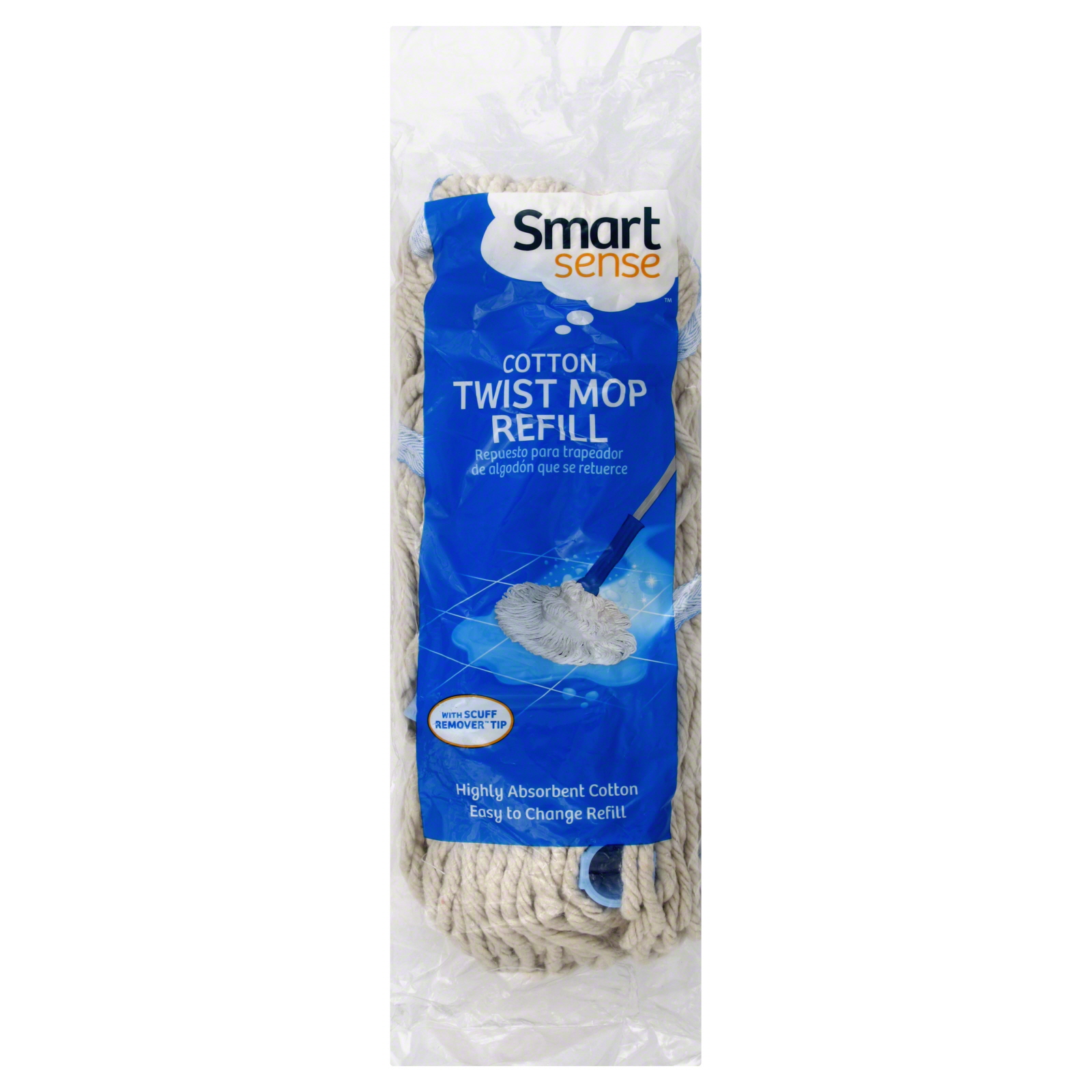 Smart Sense Twist Mop Refill, Cotton 1 refill