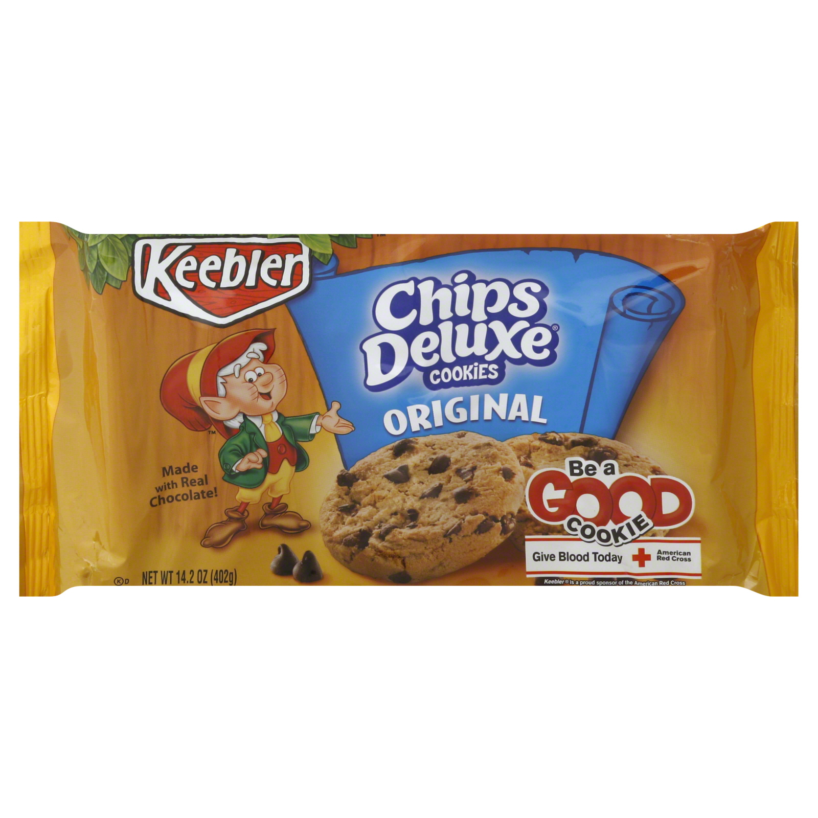 Keebler Original Chips Deluxe Cookies, 14.2 oz