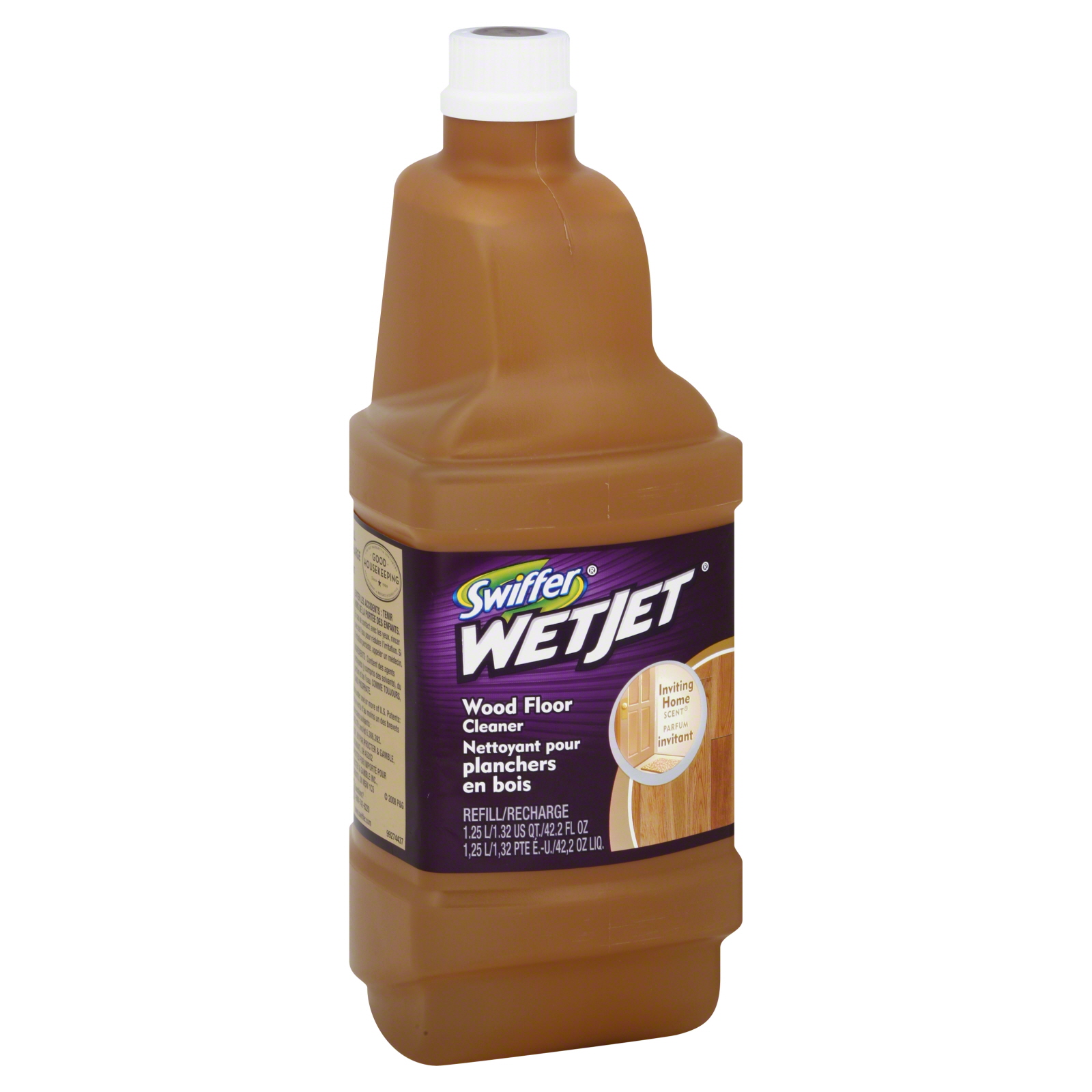 WetJet 42.2 oz. Multi-Purpose Hardwood Floor Cleaner Solution Refill  (2-Pack)