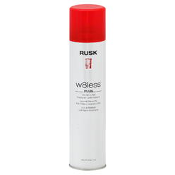 Rusk W8less Plus Extra Strong Hold Shaping and Control Hair Spray by Rusk for Unisex - 10 oz Hair Spray
