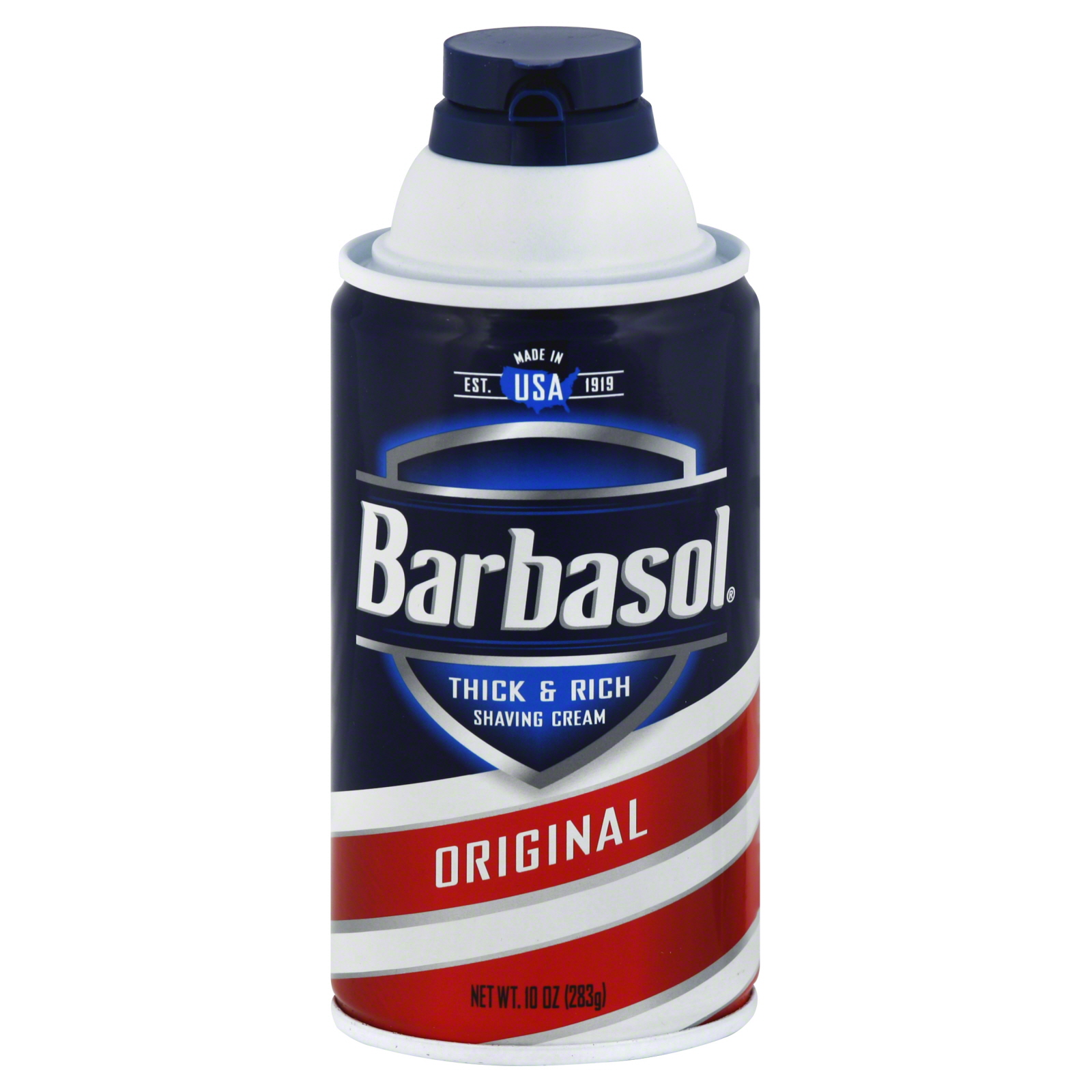 Barbasol Beard Buster Shaving Cream, Thick & Rich, Original, 10 oz (283 g )