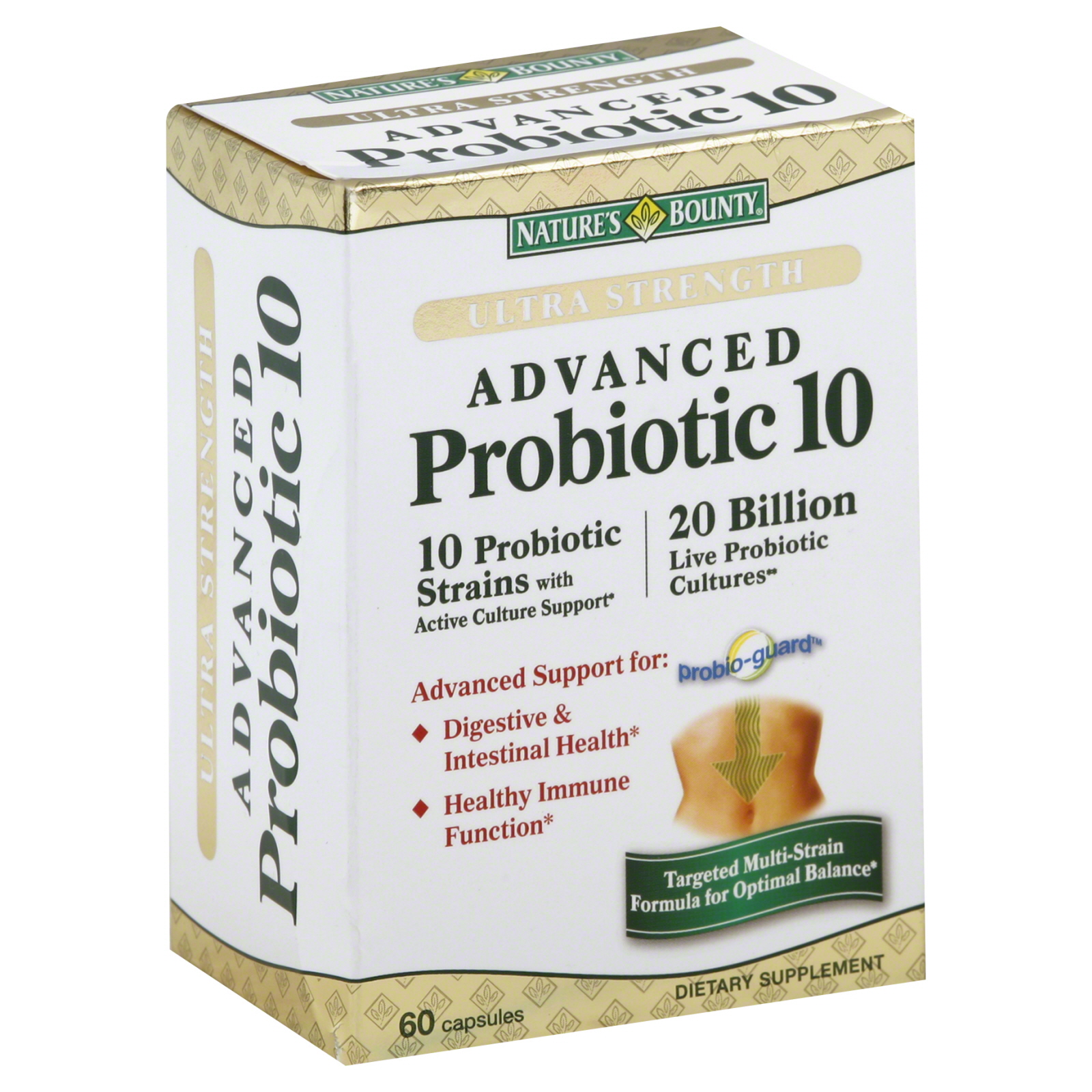 Natures Bounty Probiotic 10 Ultra Strength Advanced Capsules Natures Bounty Probiotic 10 Ultra Strength Advanced Capsules